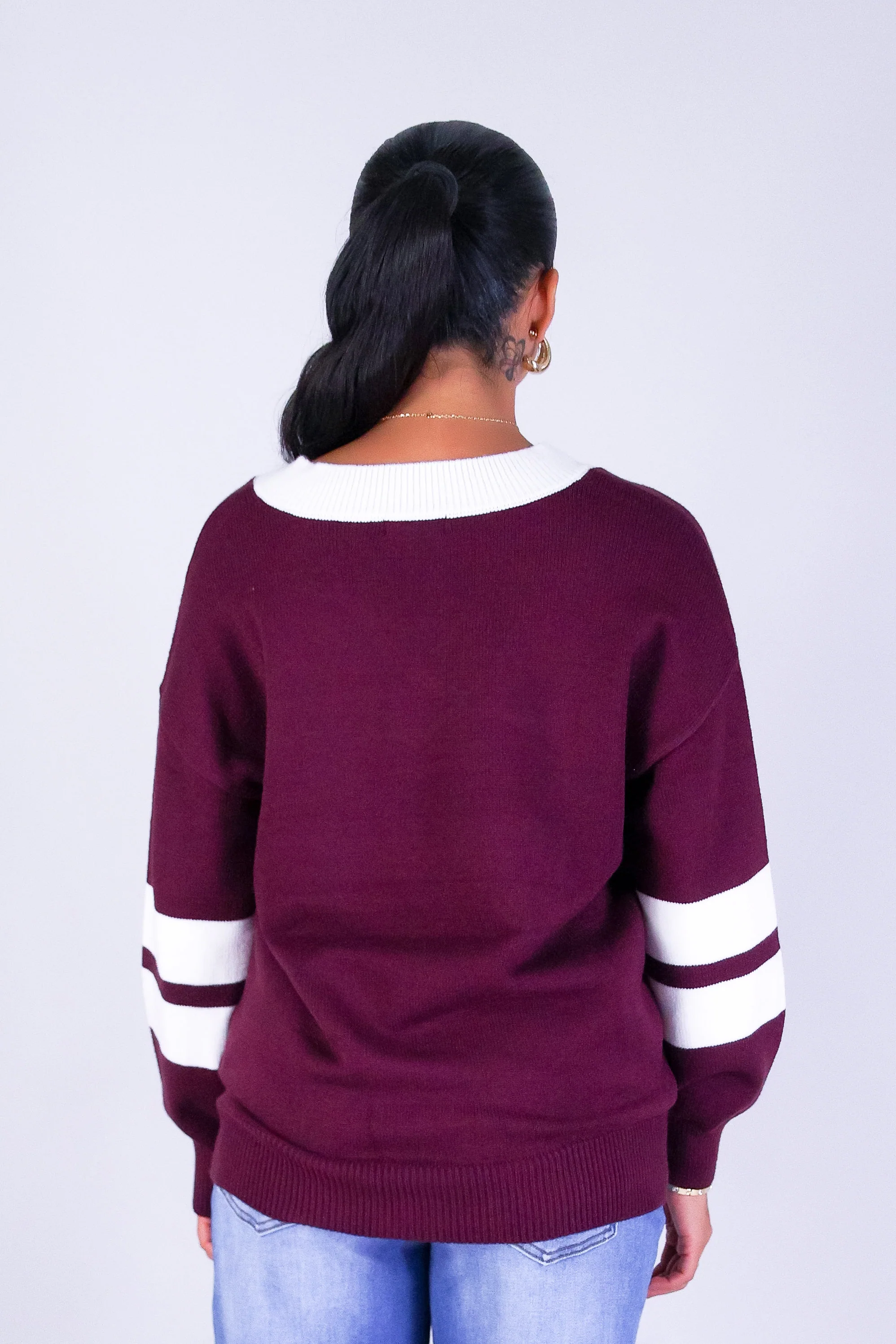 90'S VARSITY SWEATER - Image 4