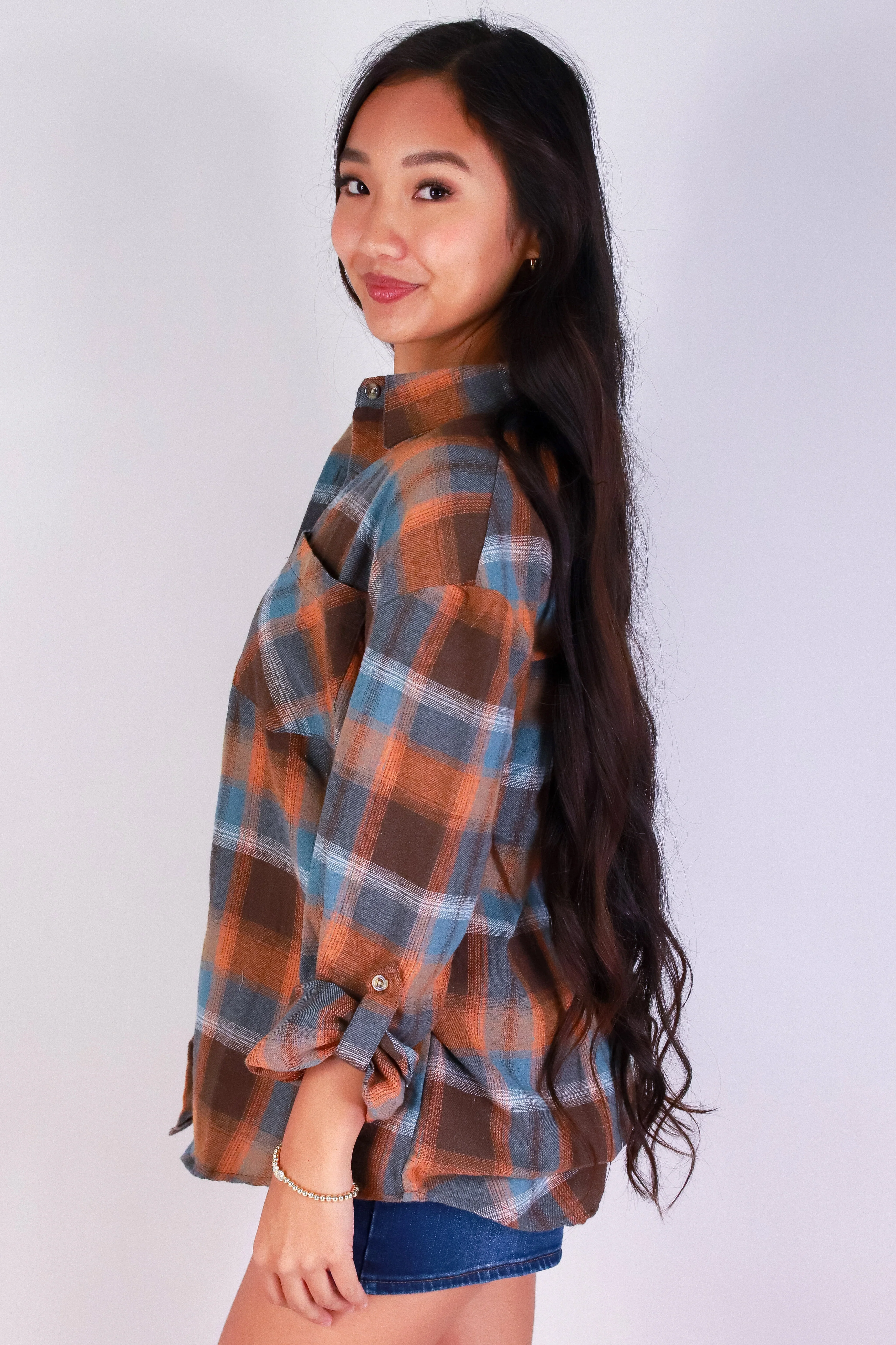 CABIN MOOD PLAID TOP - Image 2