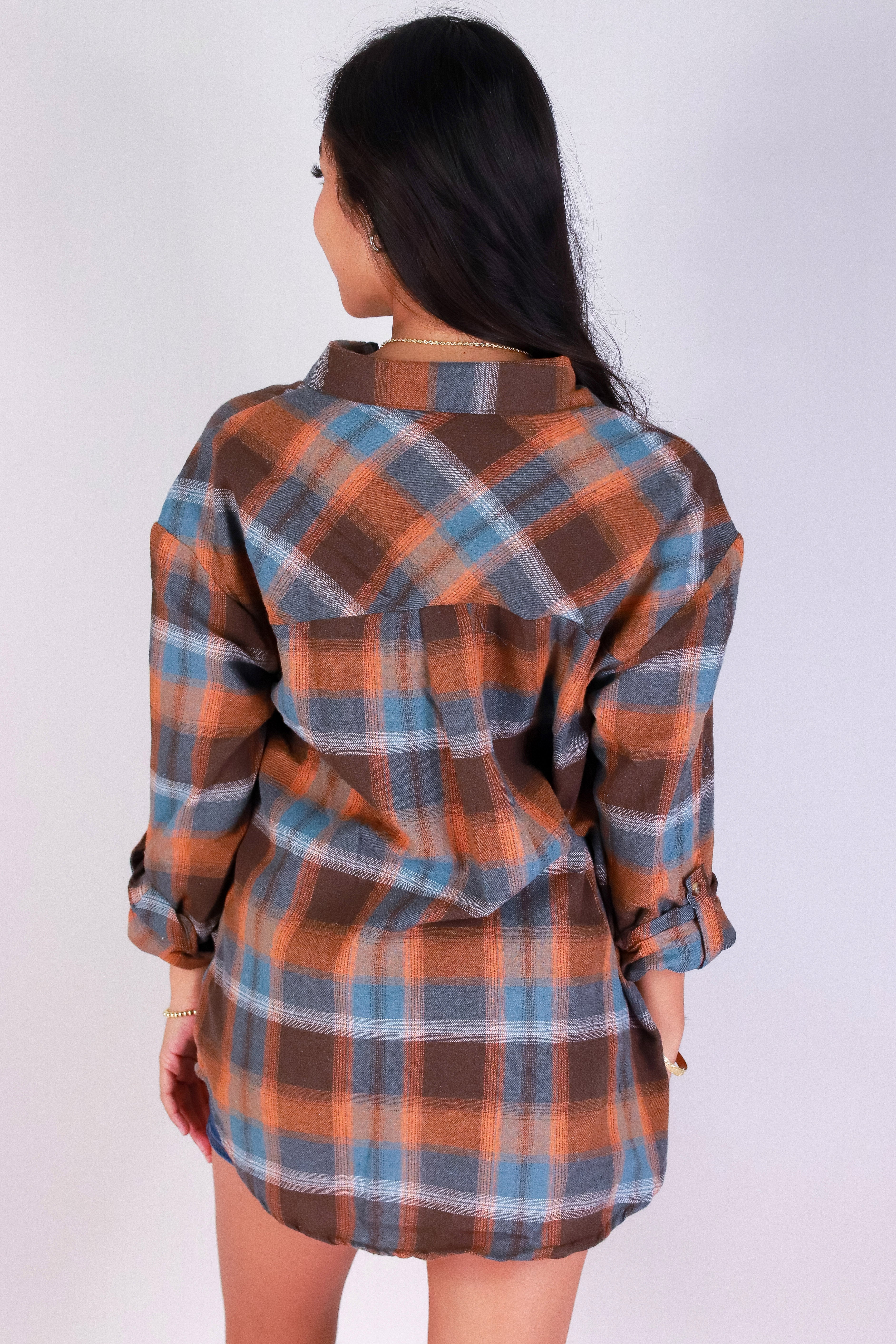 CABIN MOOD PLAID TOP - Image 3
