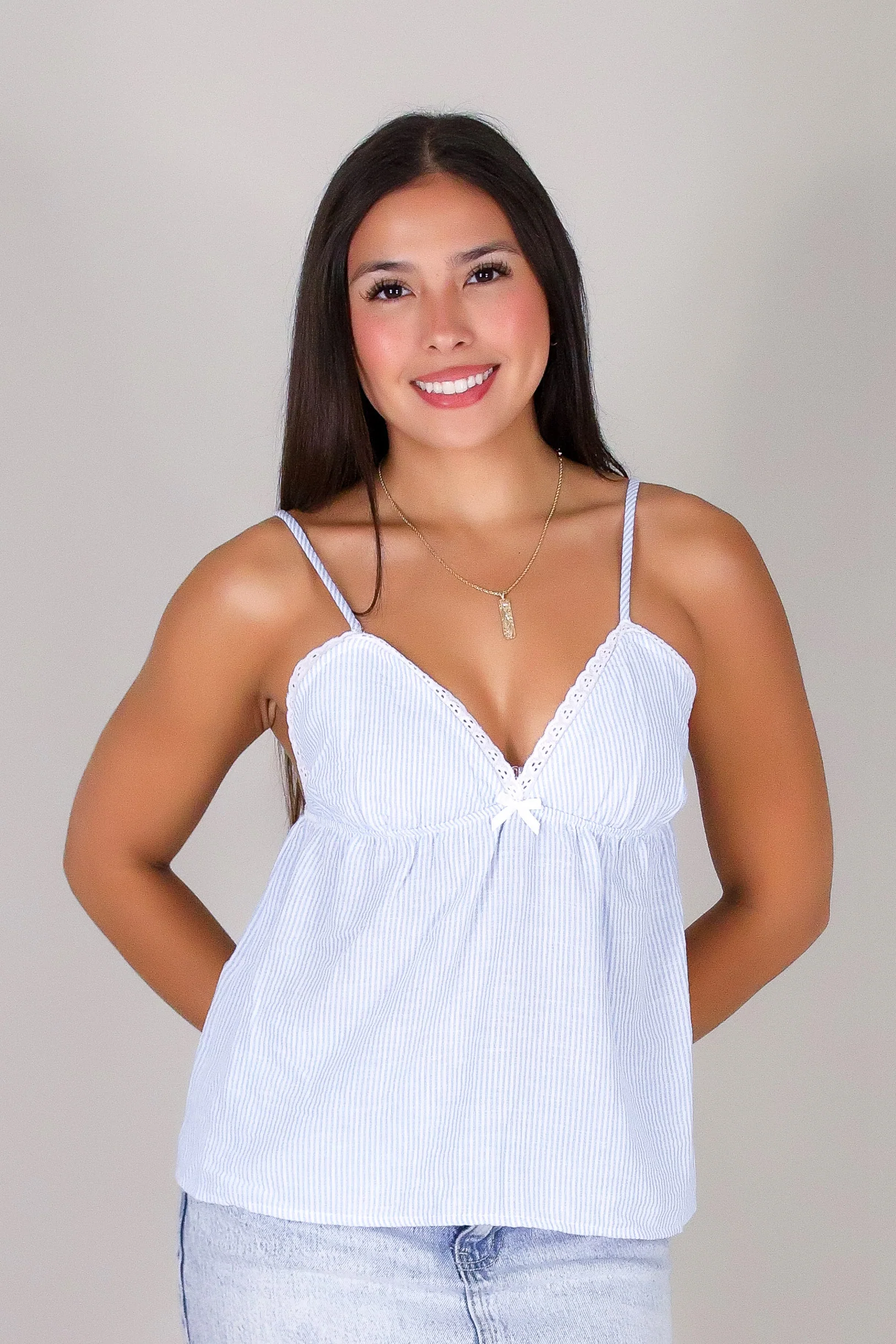 SOFT SWING BABYDOLL TOP - Image 2