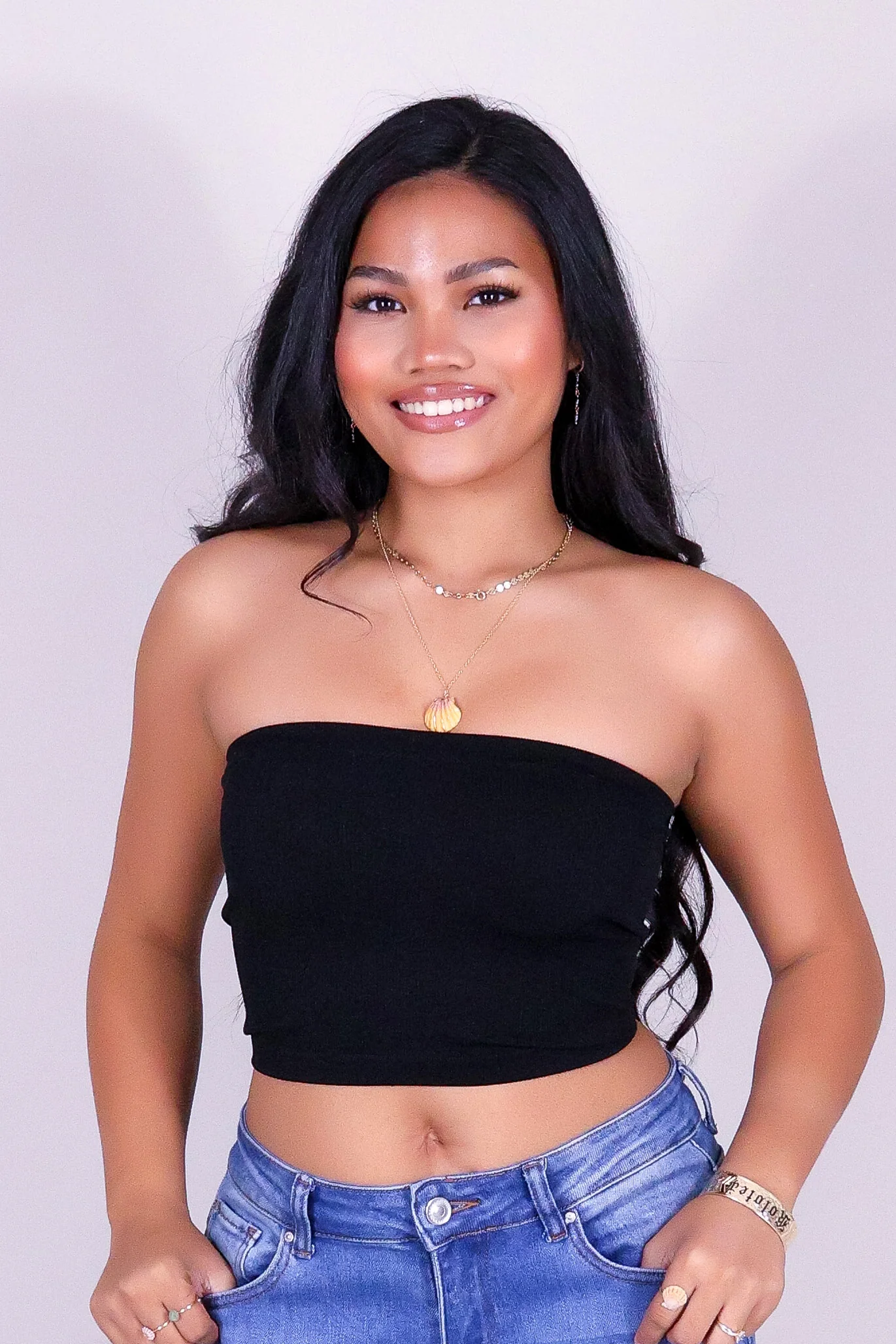 GOTTA CHILL CROP TUBE TOP - Image 2