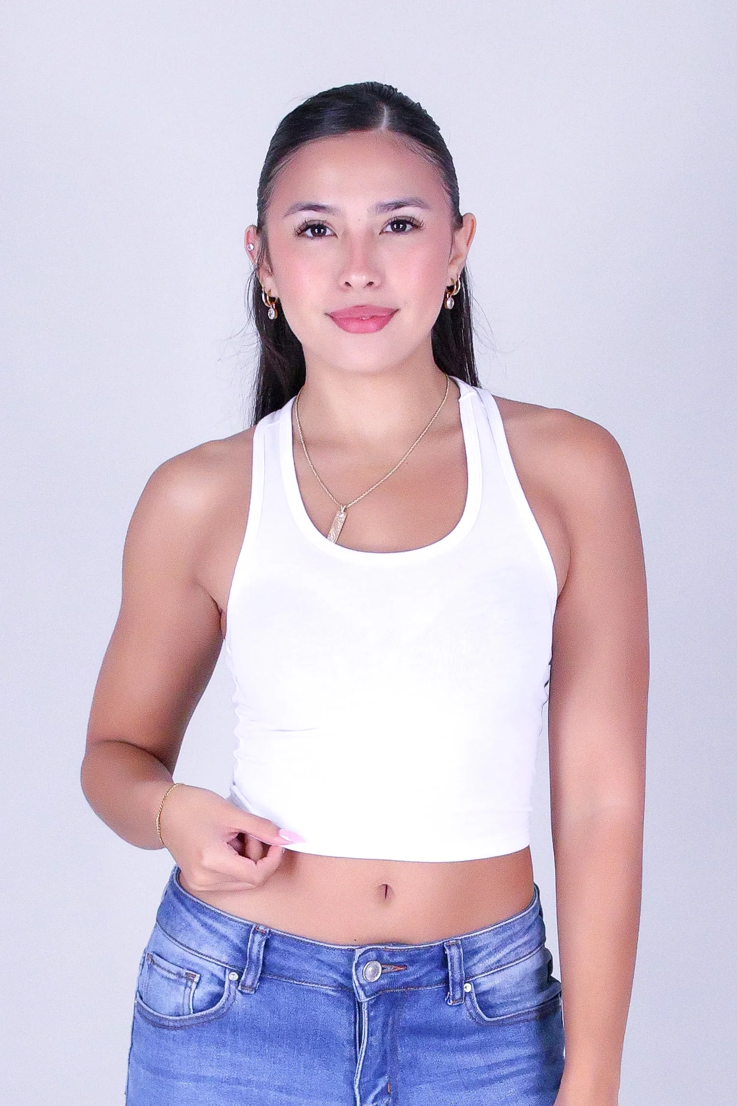 ACTIVE EDGE CROP RACERBACK TANK - Image 2