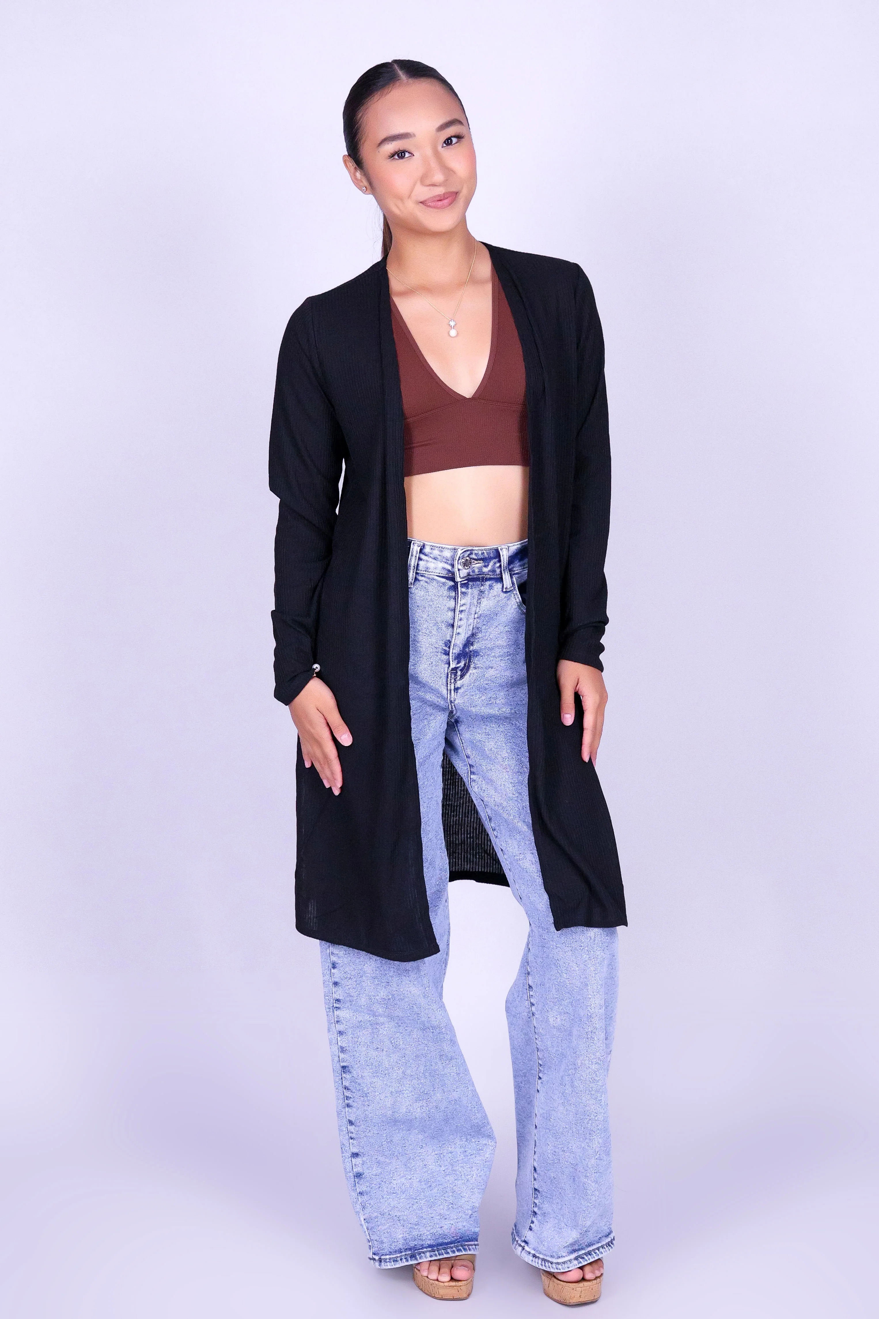 EASY DRAPE DUSTER CARDIGAN