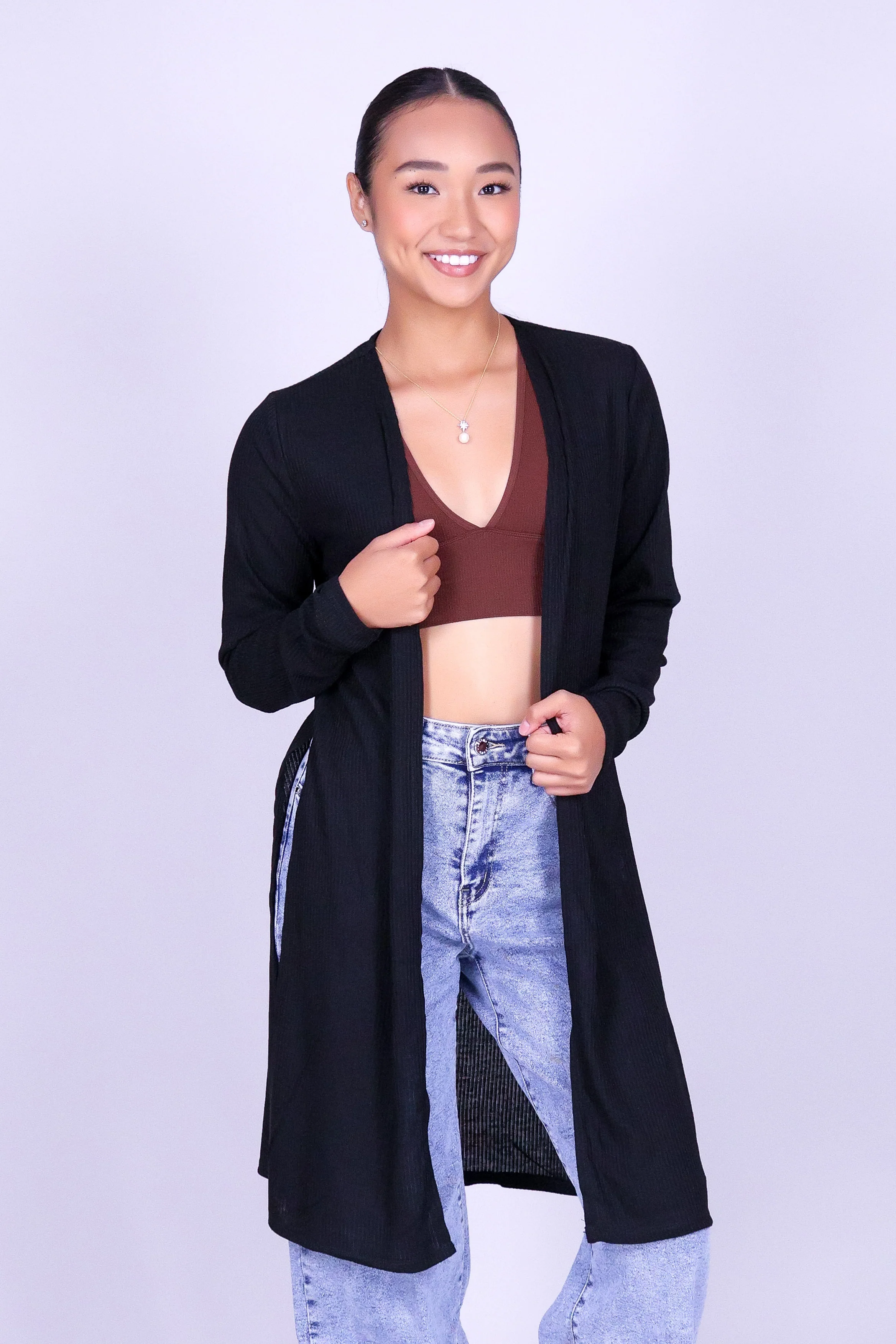 EASY DRAPE DUSTER CARDIGAN - Image 2