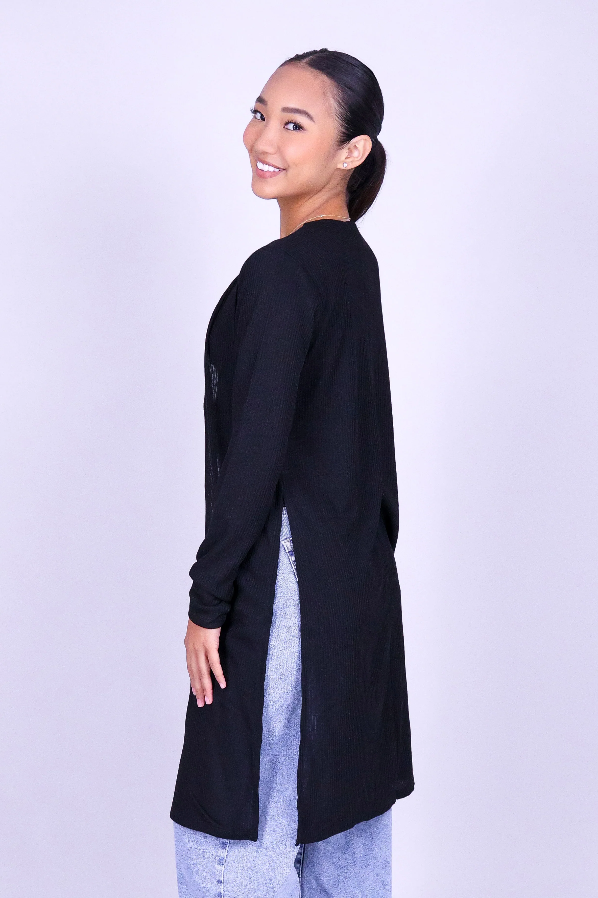 EASY DRAPE DUSTER CARDIGAN - Image 3