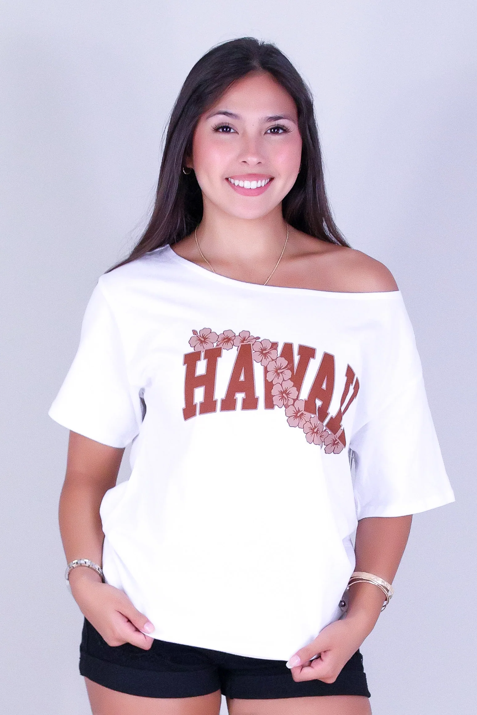 HAWAII HIBISCUS TEE - Image 2