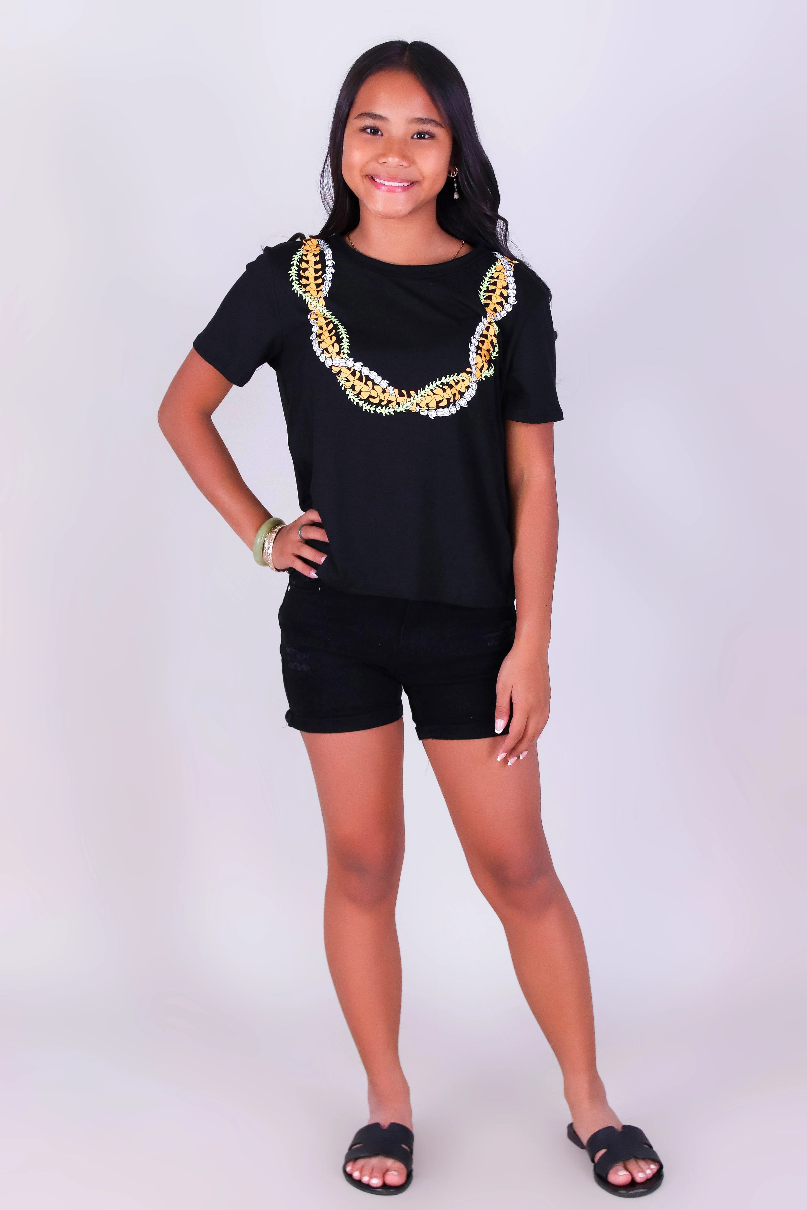 INTERTWINED LEI TEE | KIDS SIZE 7-16