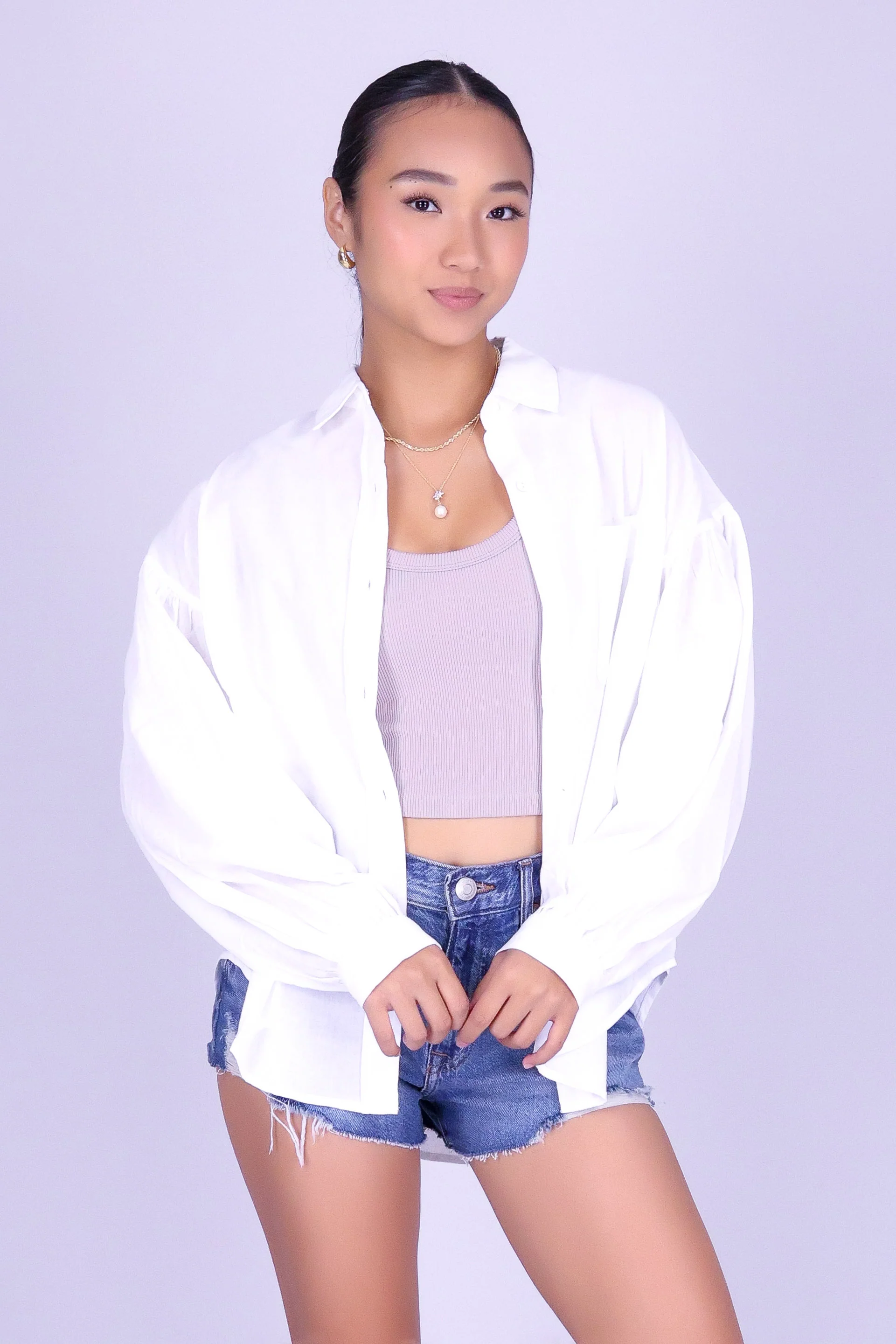 COOL ABOUT IT BUTTON DOWN TOP - Image 2