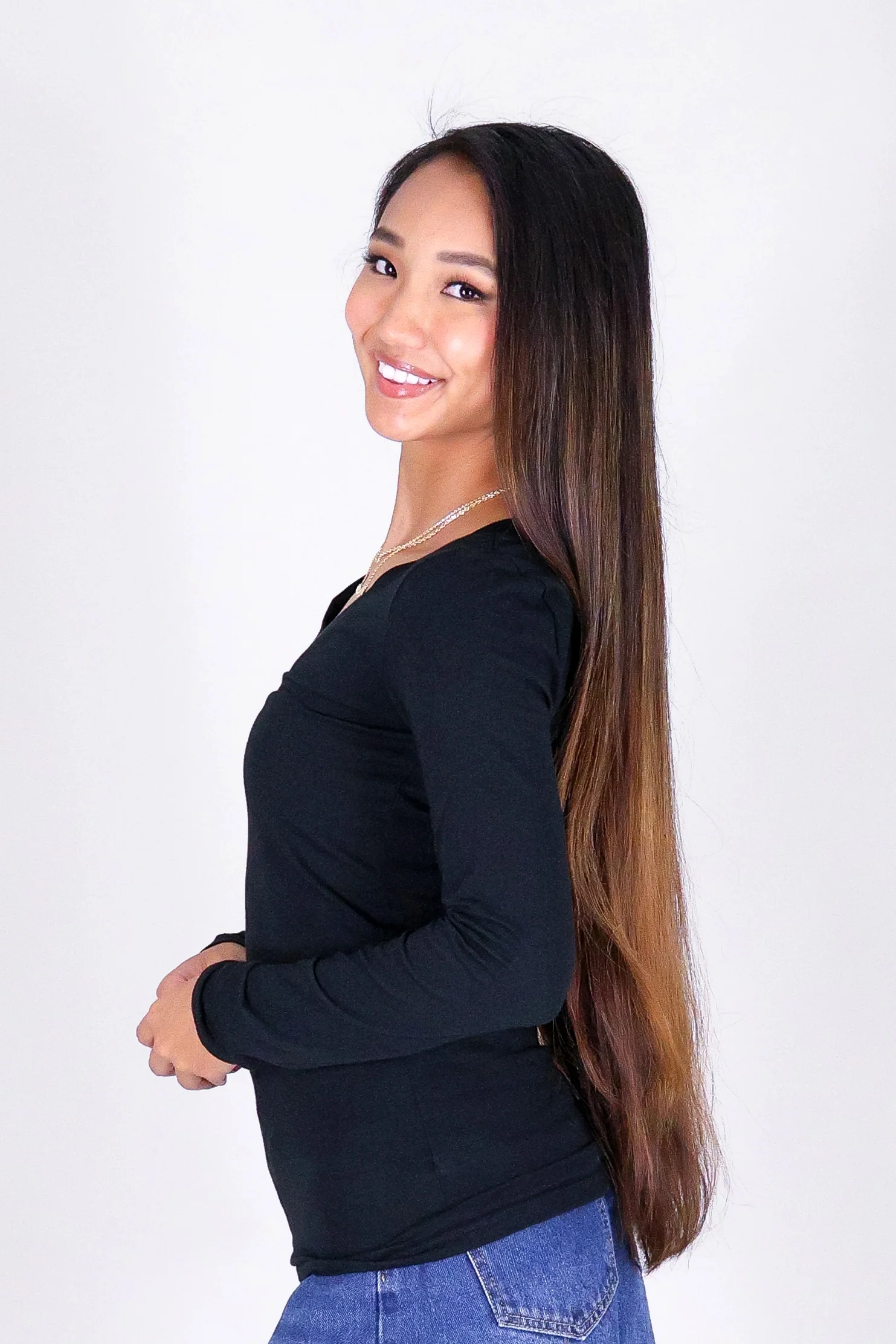 VERY RELAXED LONG SLEEVE TOP - Image 3