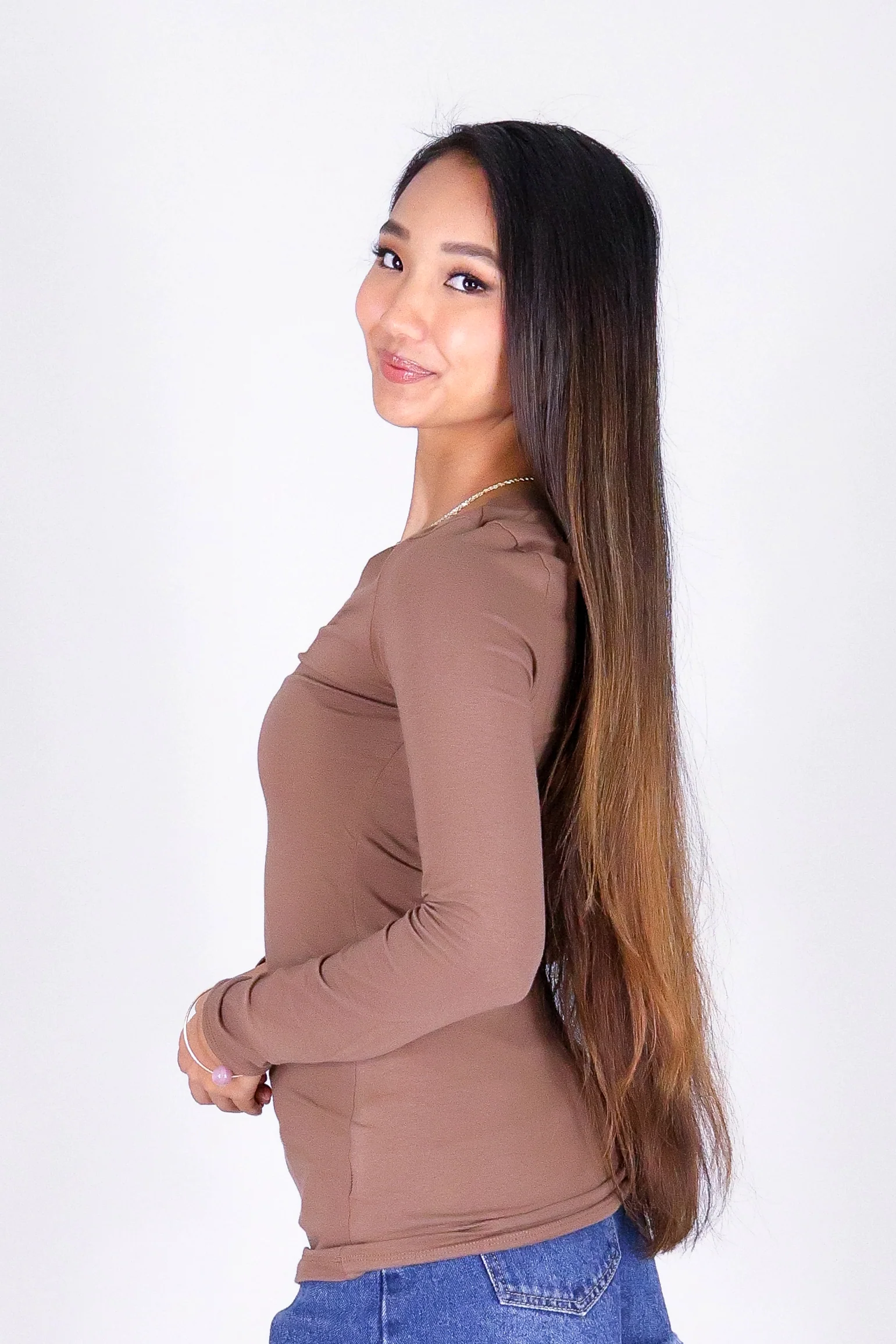 VERY RELAXED LONG SLEEVE TOP - Image 3