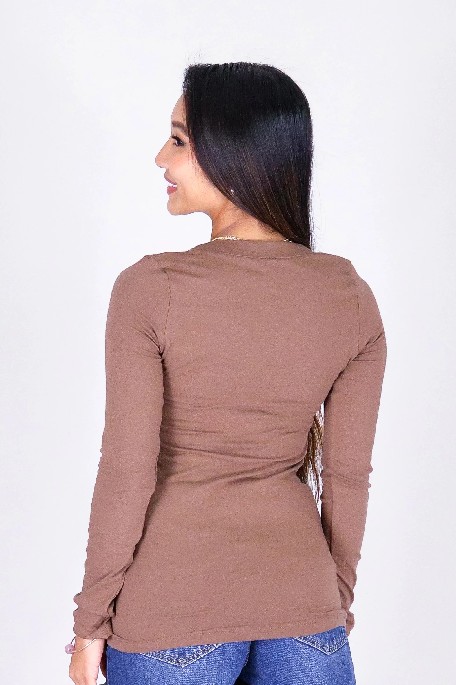 VERY RELAXED LONG SLEEVE TOP - Image 4