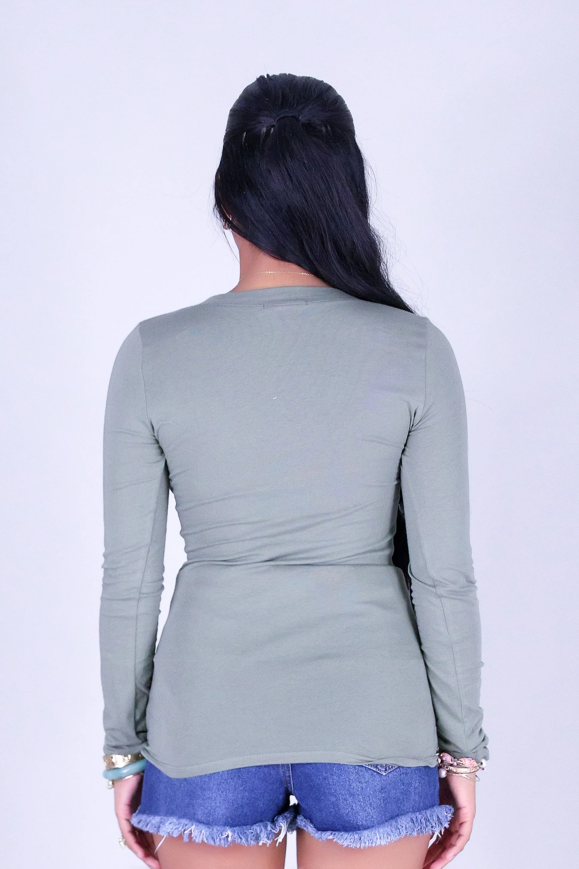 VERY RELAXED LONG SLEEVE TOP - Image 4