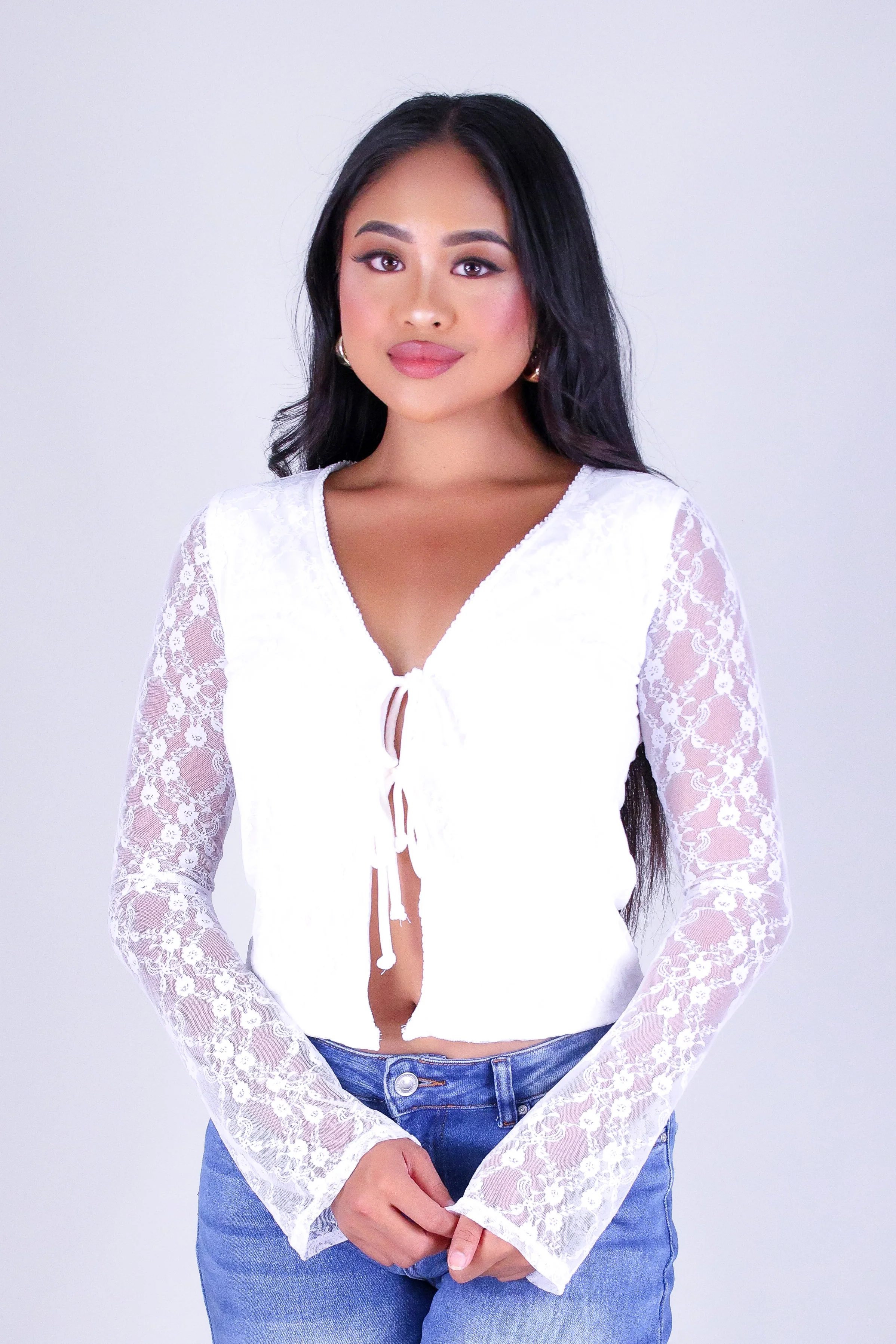 FOR THE MOMENT LACE CARDIGAN - Image 2