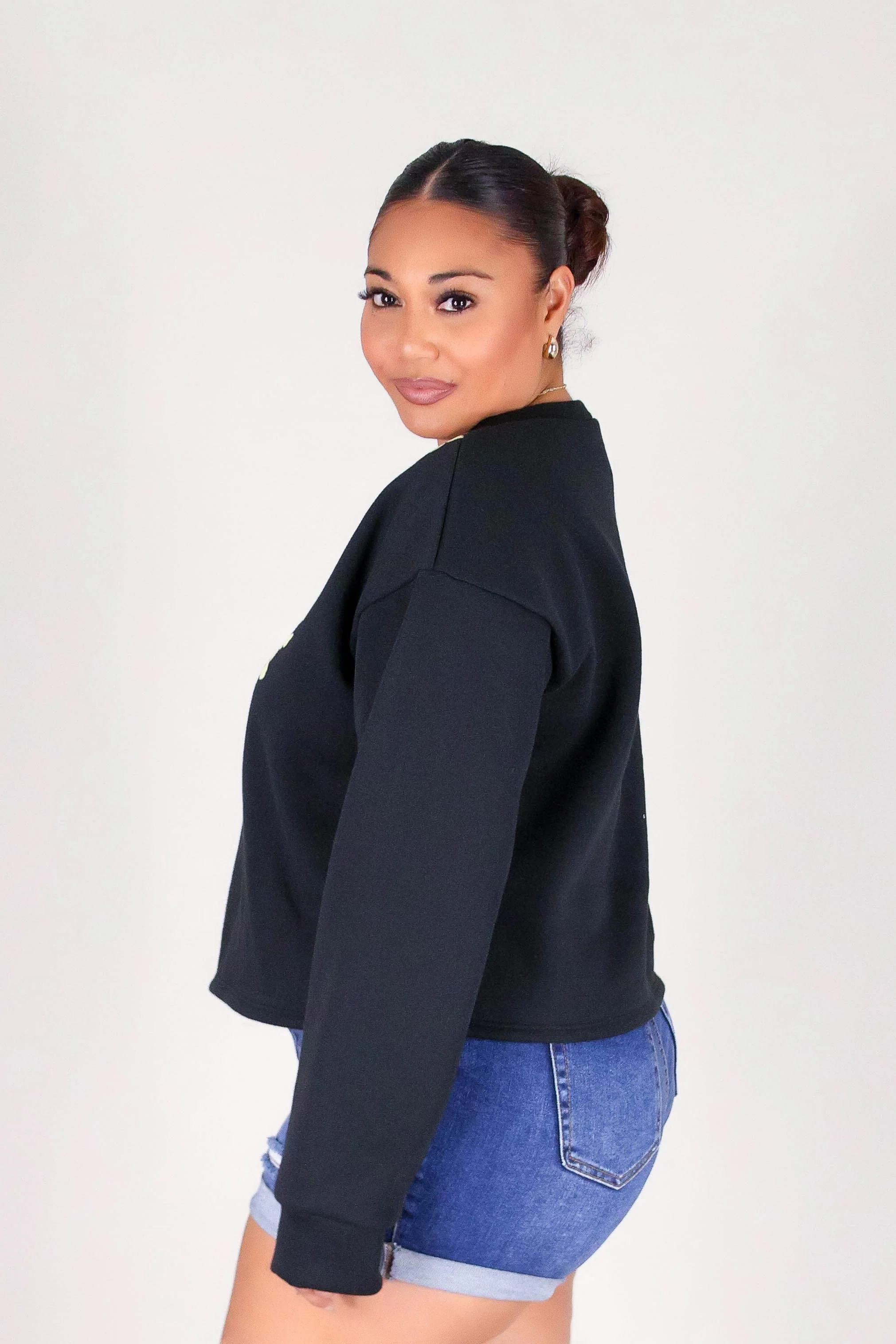 OPEN PUAKENIKENI PIKAKE LEI SWEATER - Image 3
