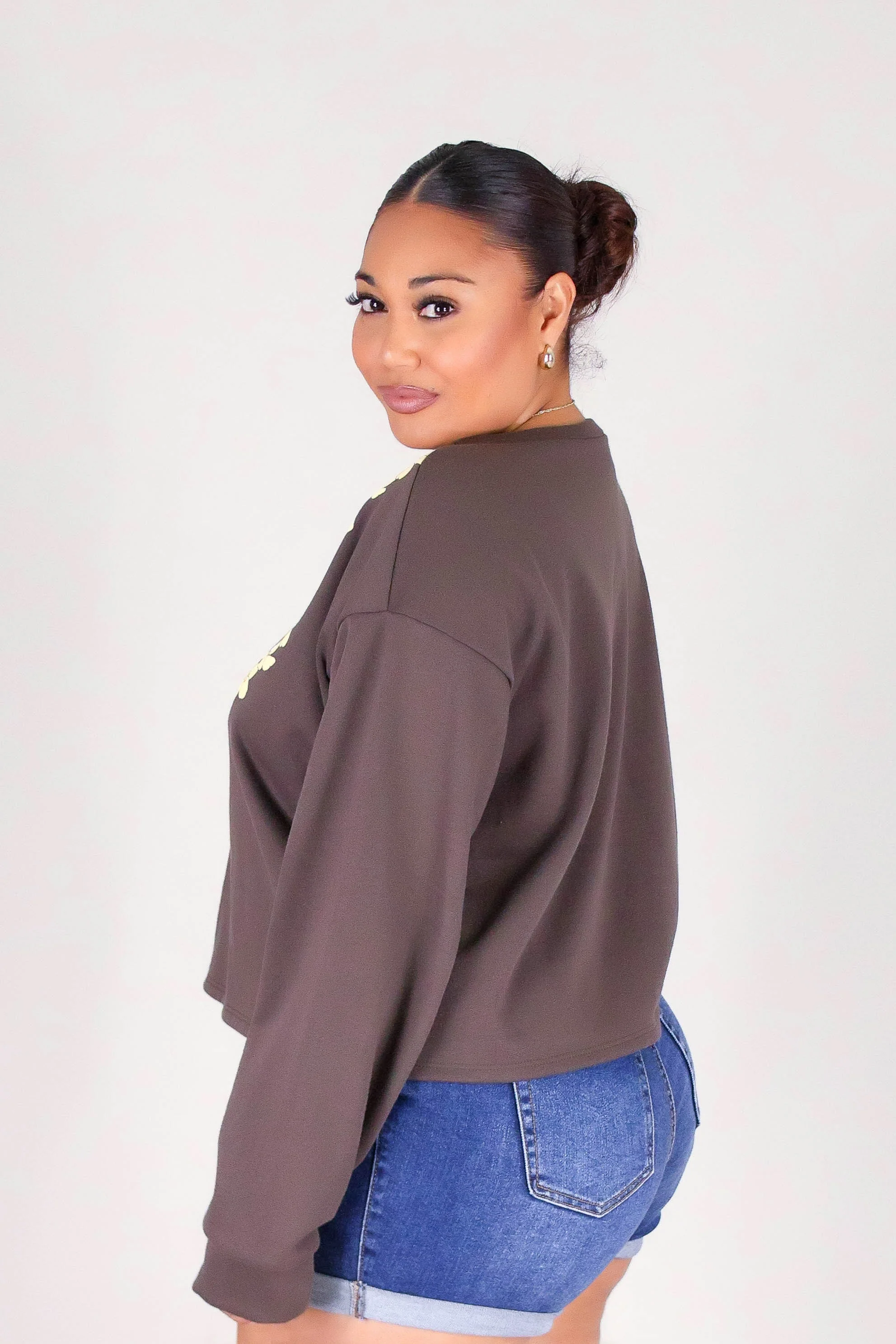 OPEN PUAKENIKENI PIKAKE LEI SWEATER - Image 3