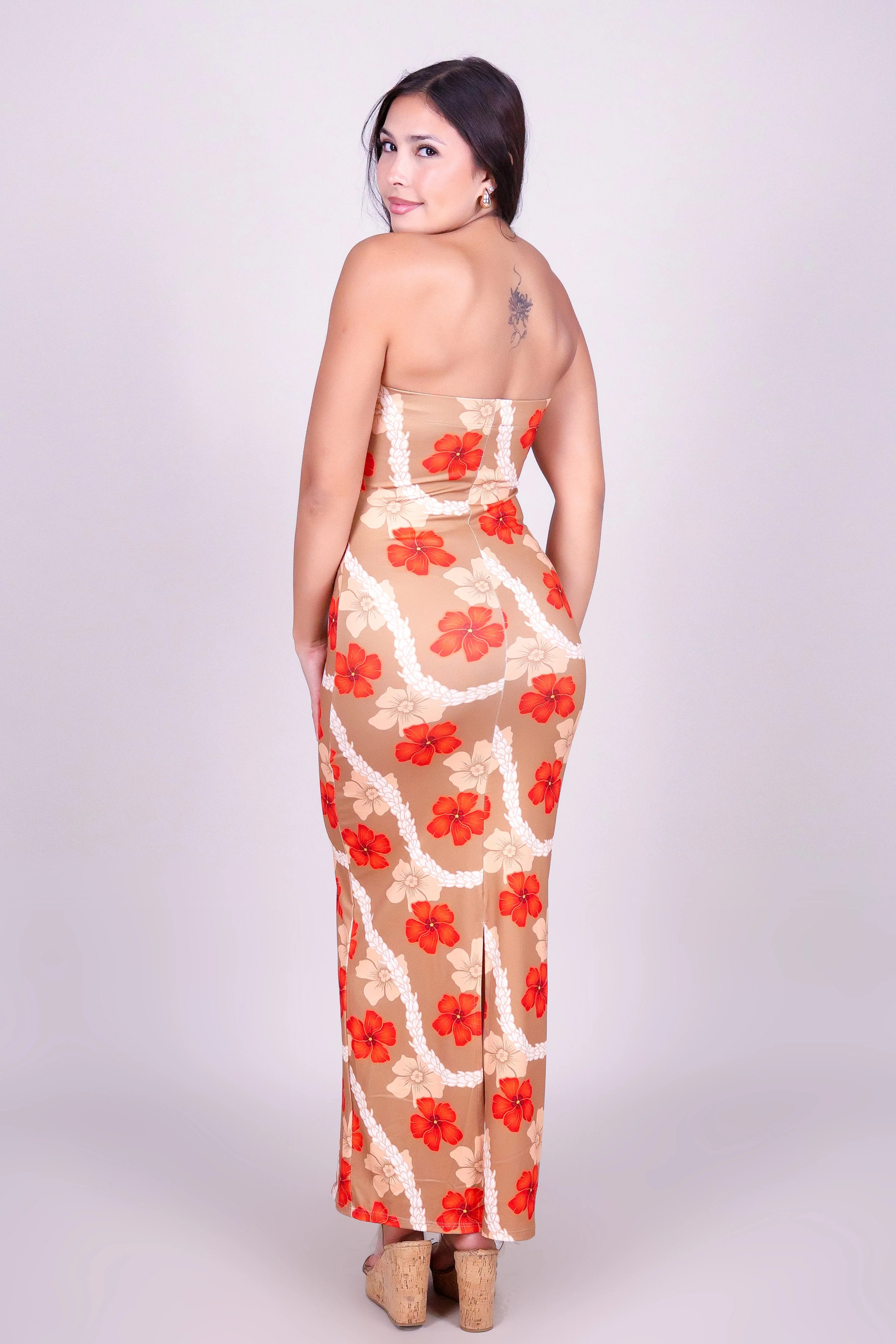 HAU PIKAKE MIDI TUBE DRESS - Image 3