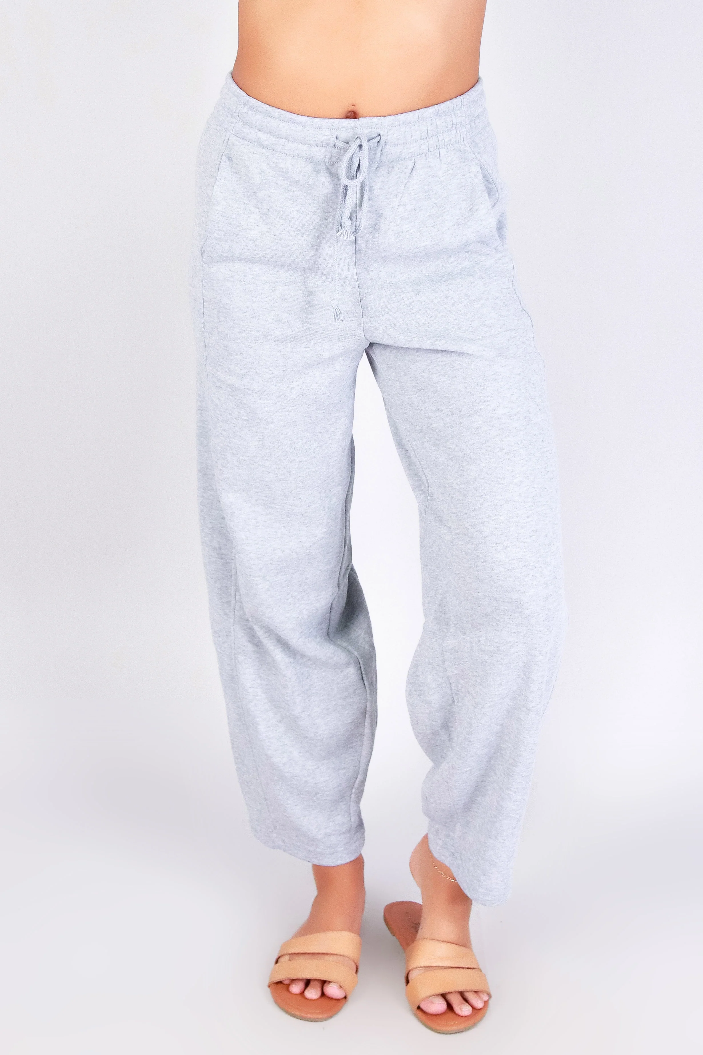 COZY CUTIE BARREL FLEECE PANTS - Image 2