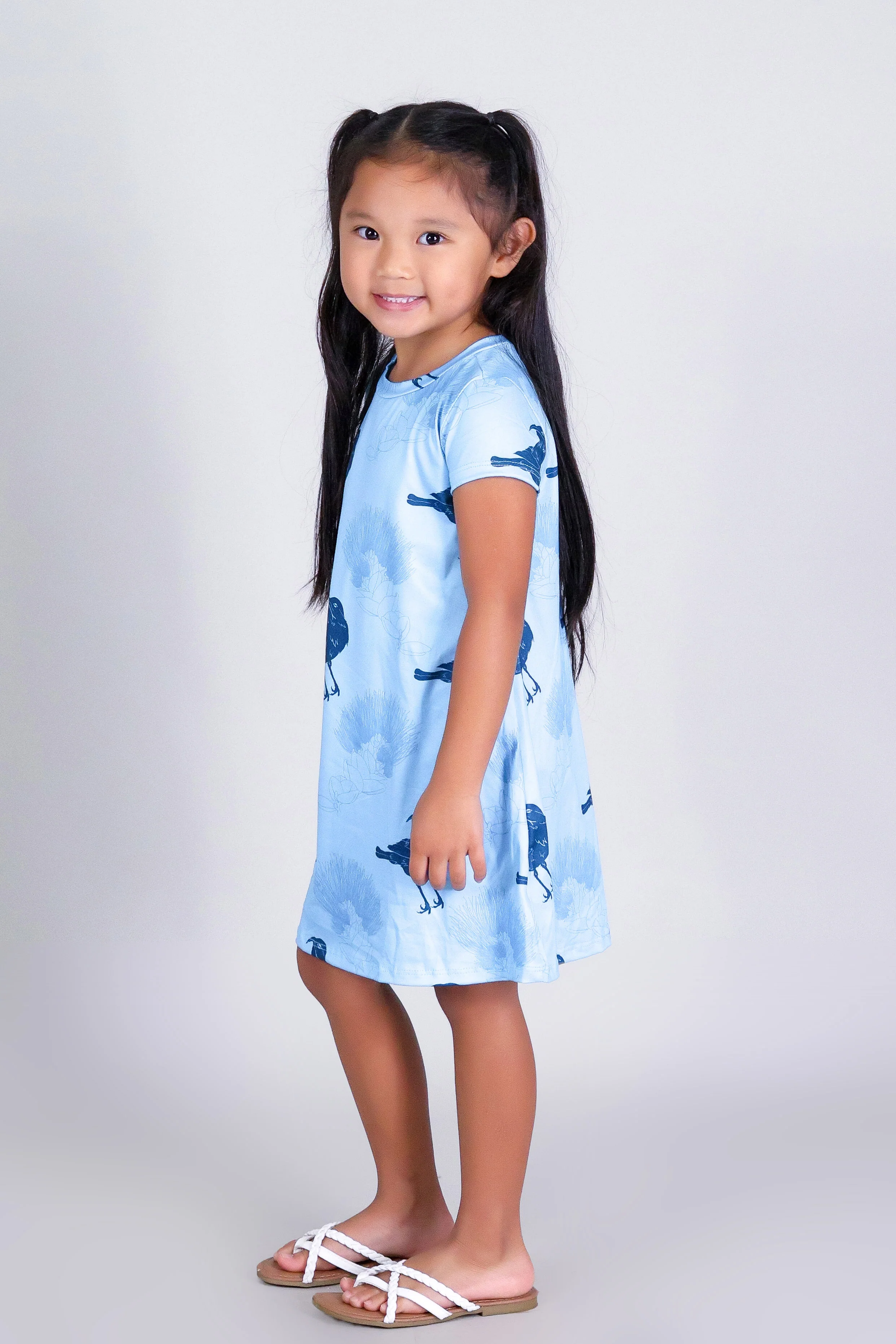 IIWI BIRD TRAPEZE DRESS | KIDS SIZE 2-16 - Image 3