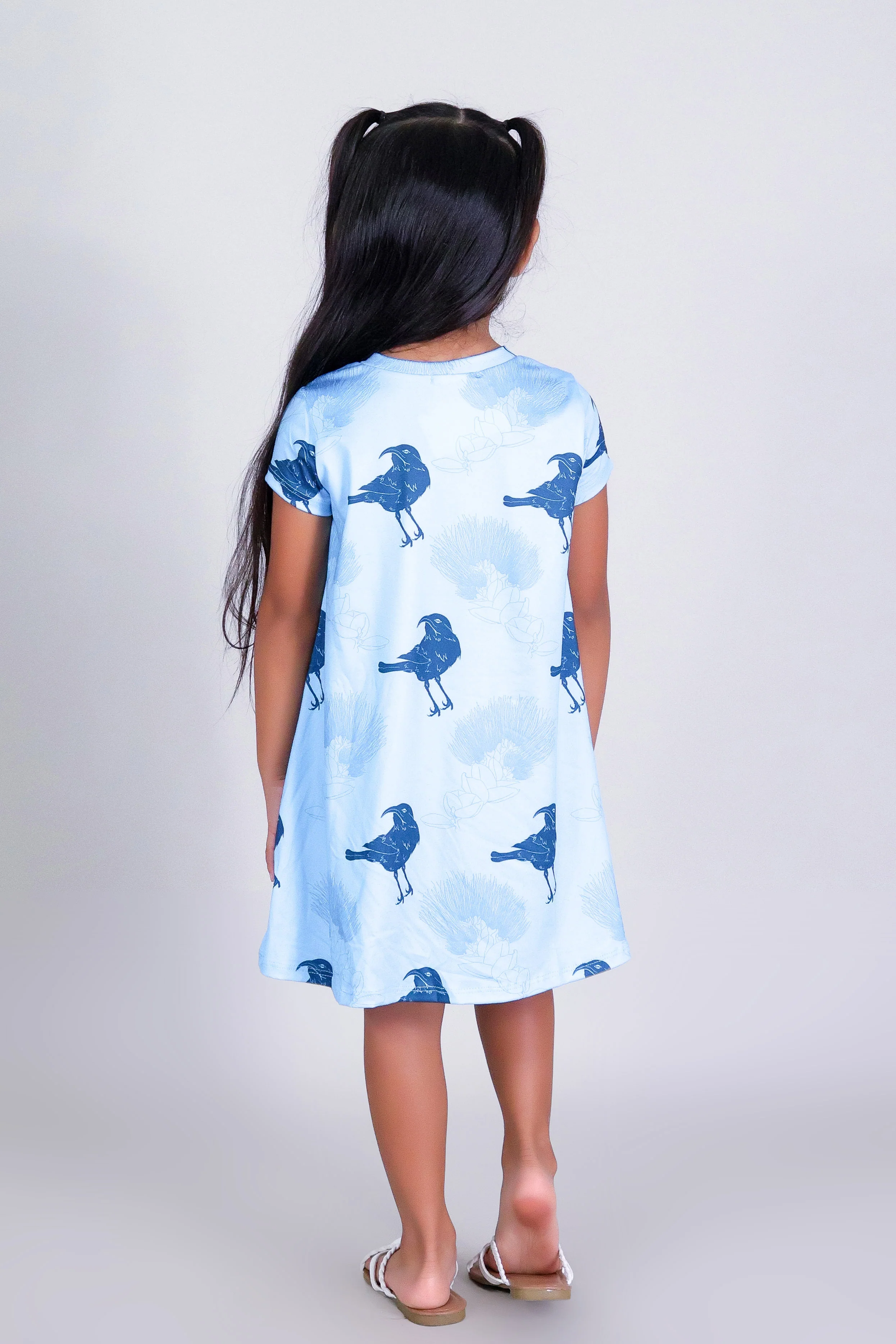 IIWI BIRD TRAPEZE DRESS | KIDS SIZE 2-16 - Image 4