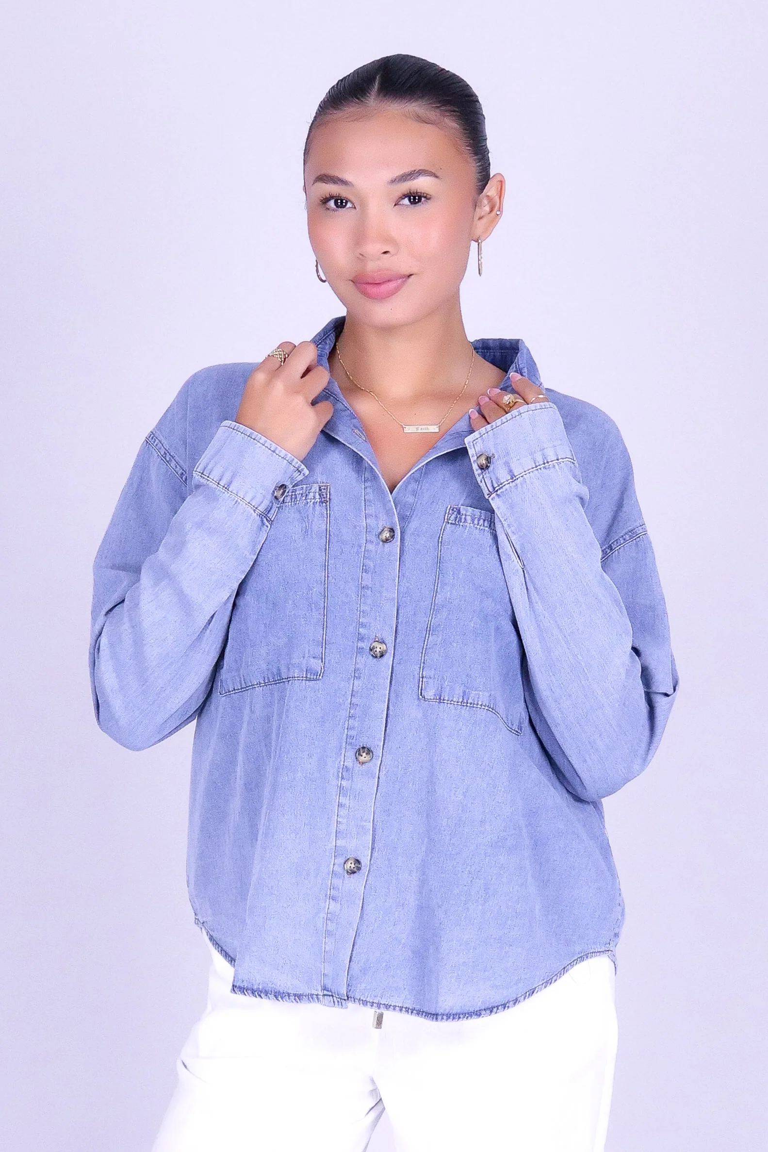 OLD TOWN LONG SLEEVE TOP - Image 2
