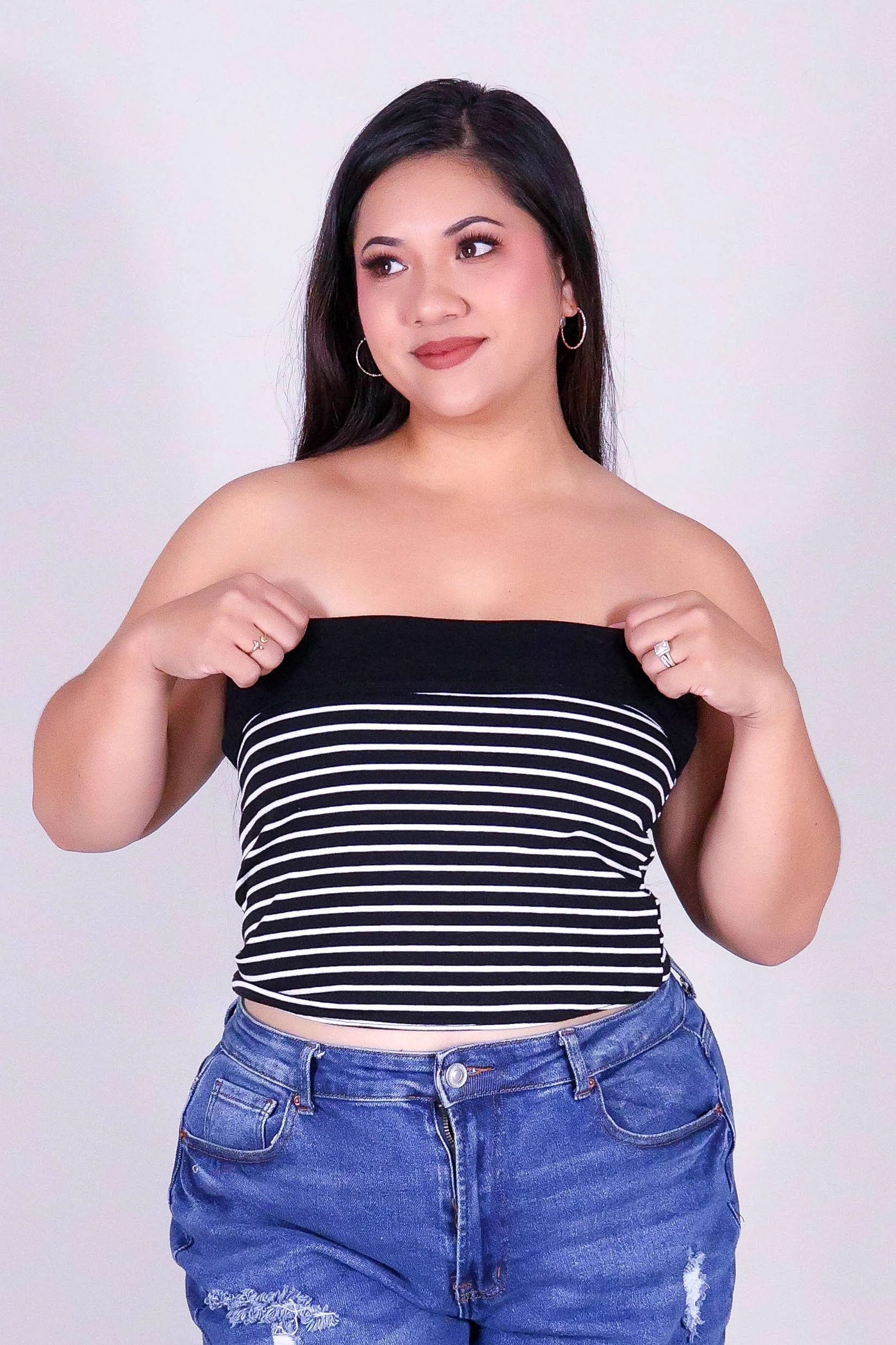 LIGHT LINE TUBE TOP - Image 2