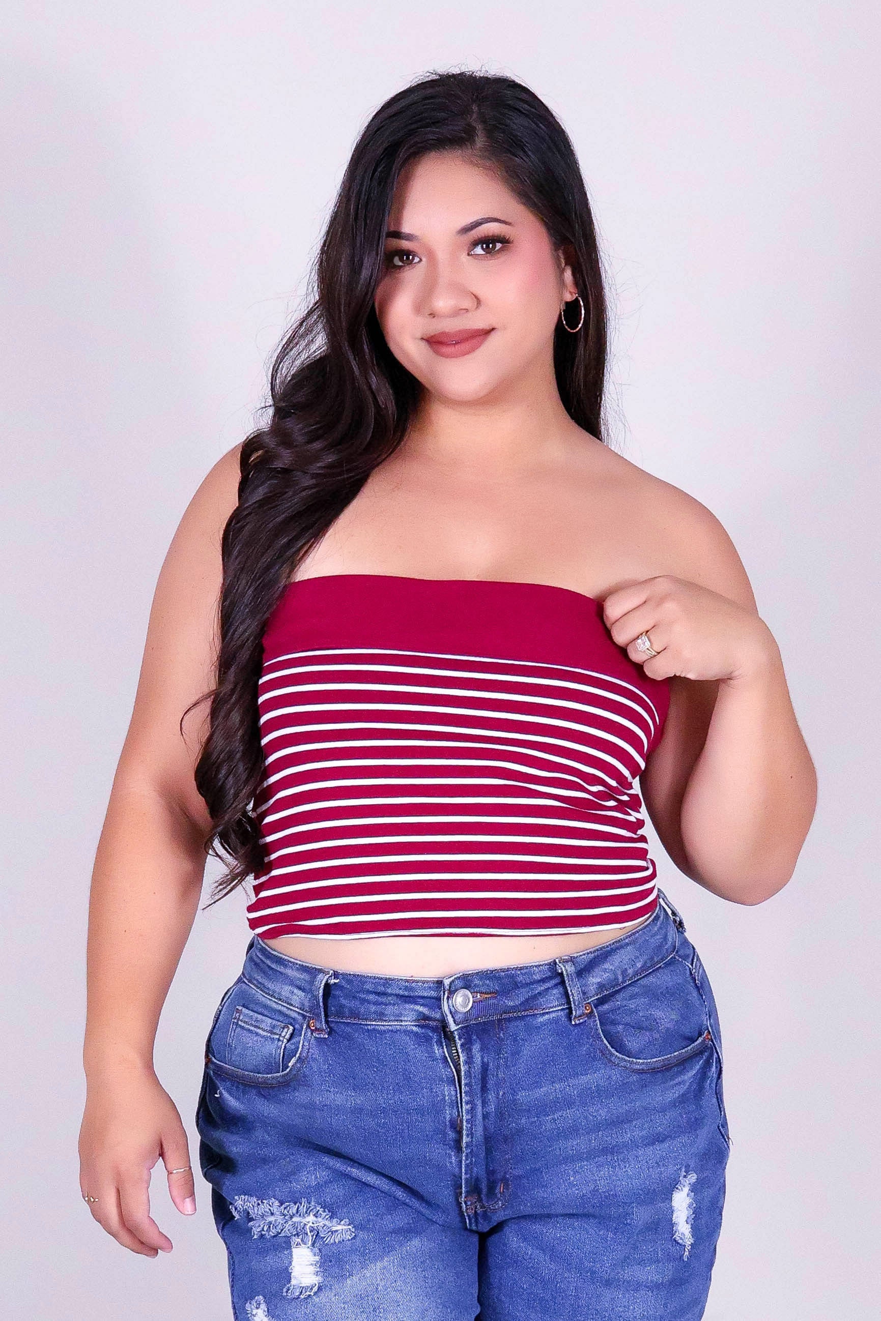 LIGHT LINE TUBE TOP - Image 2