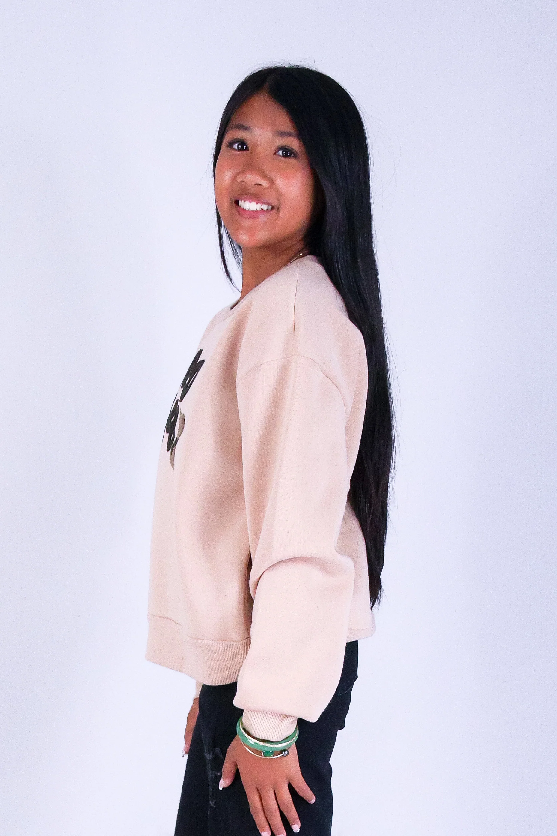 GOOD VIBES SWEATER | KIDS SIZE 2-16 - Image 3