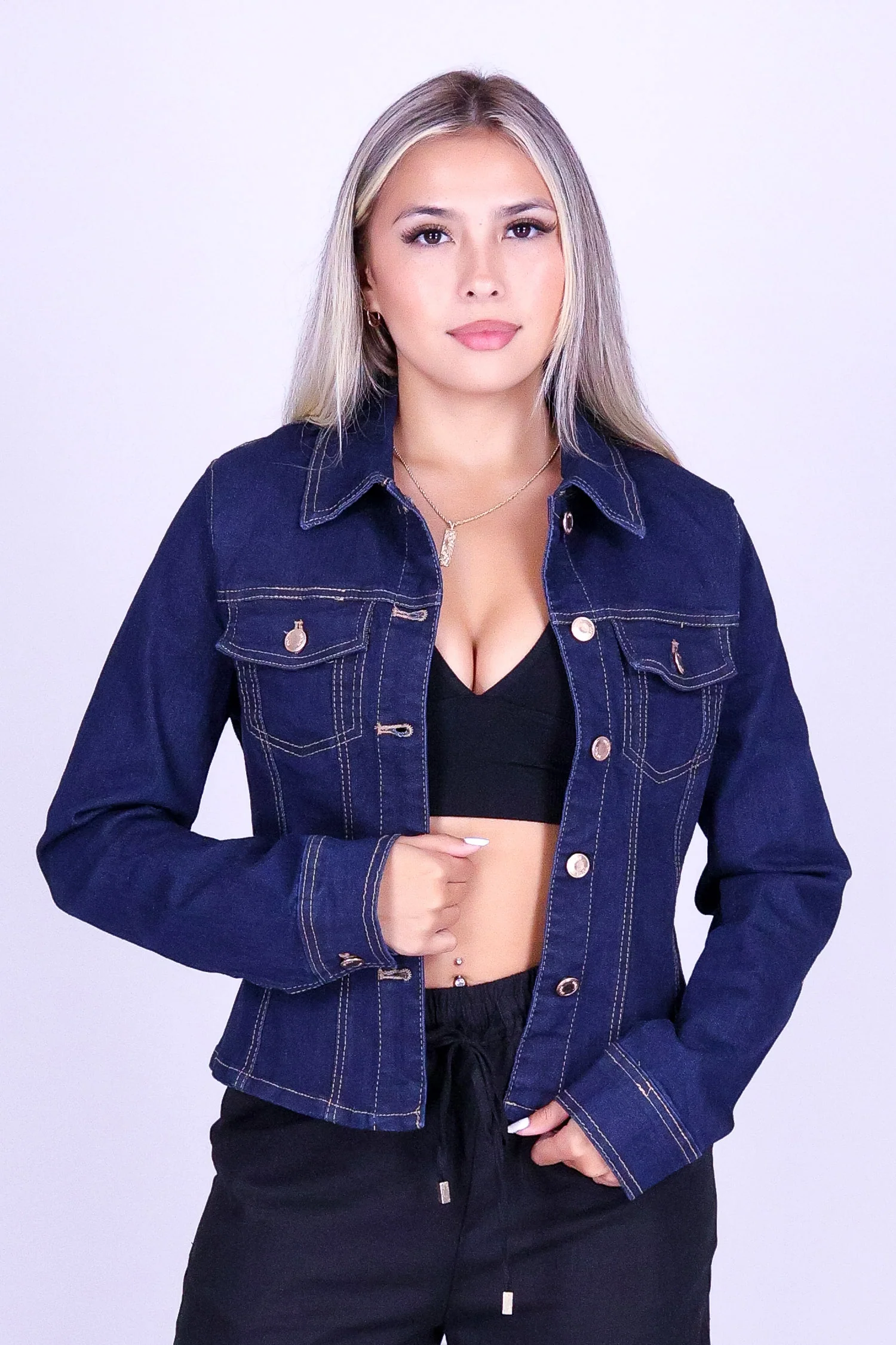 VINTAGE CLUB DENIM JACKET - Image 2