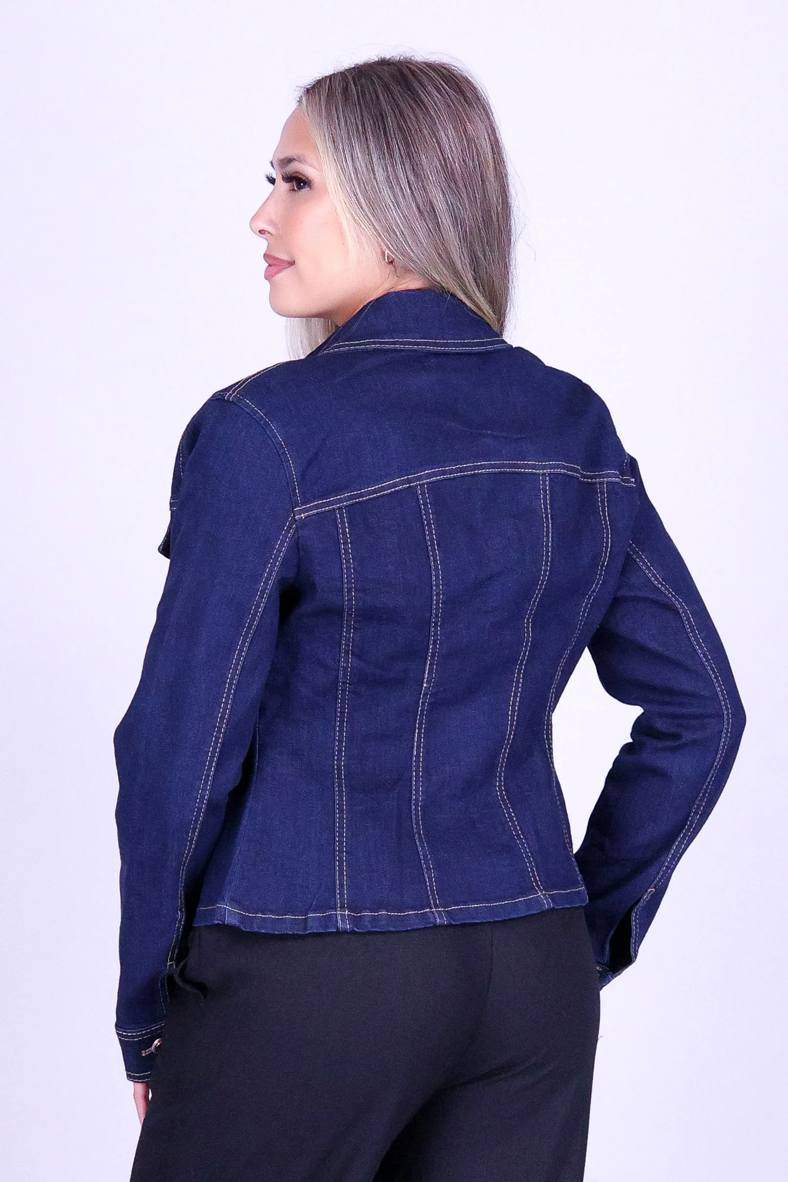 VINTAGE CLUB DENIM JACKET - Image 4