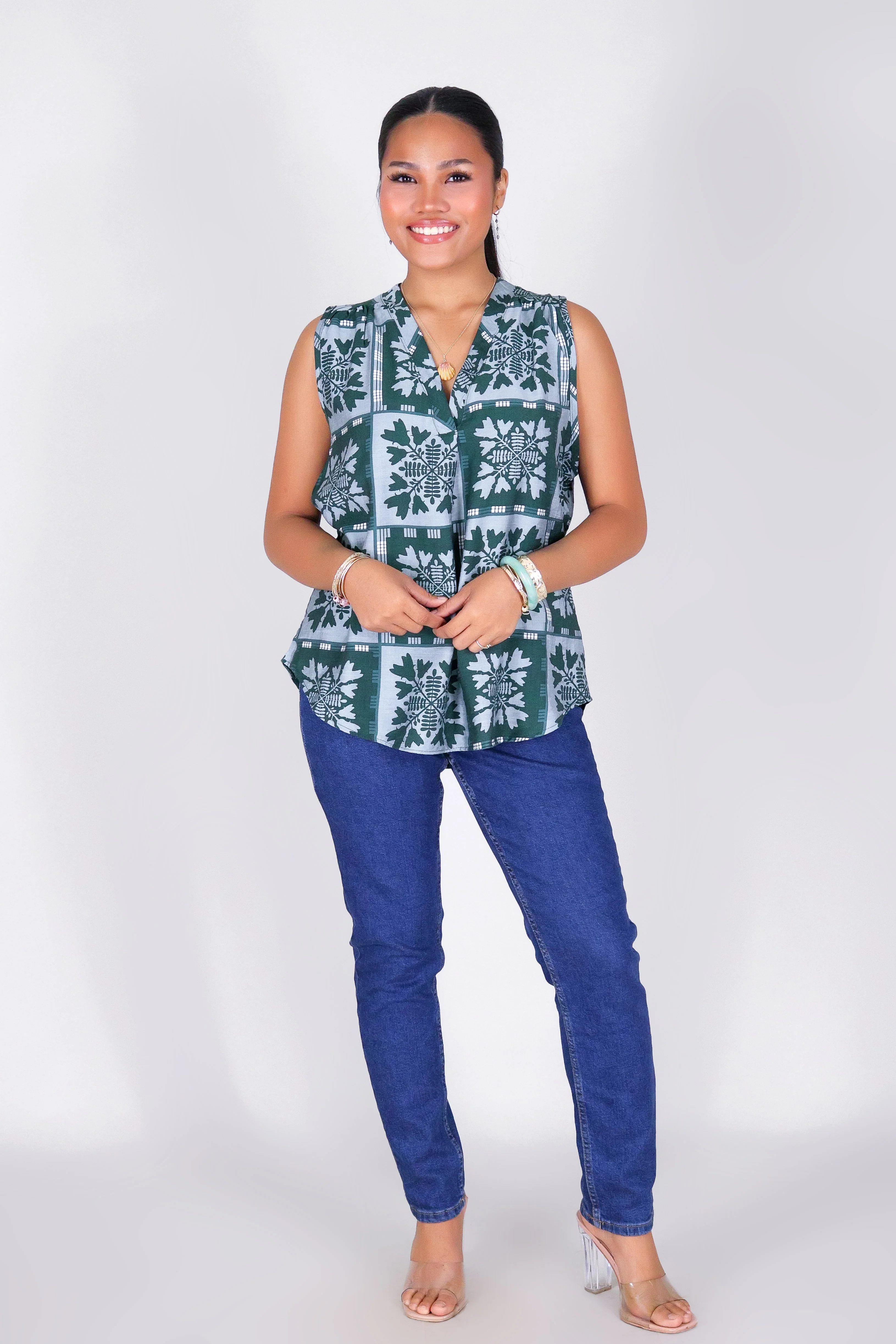 ULEI QUILT TANK BLOUSE