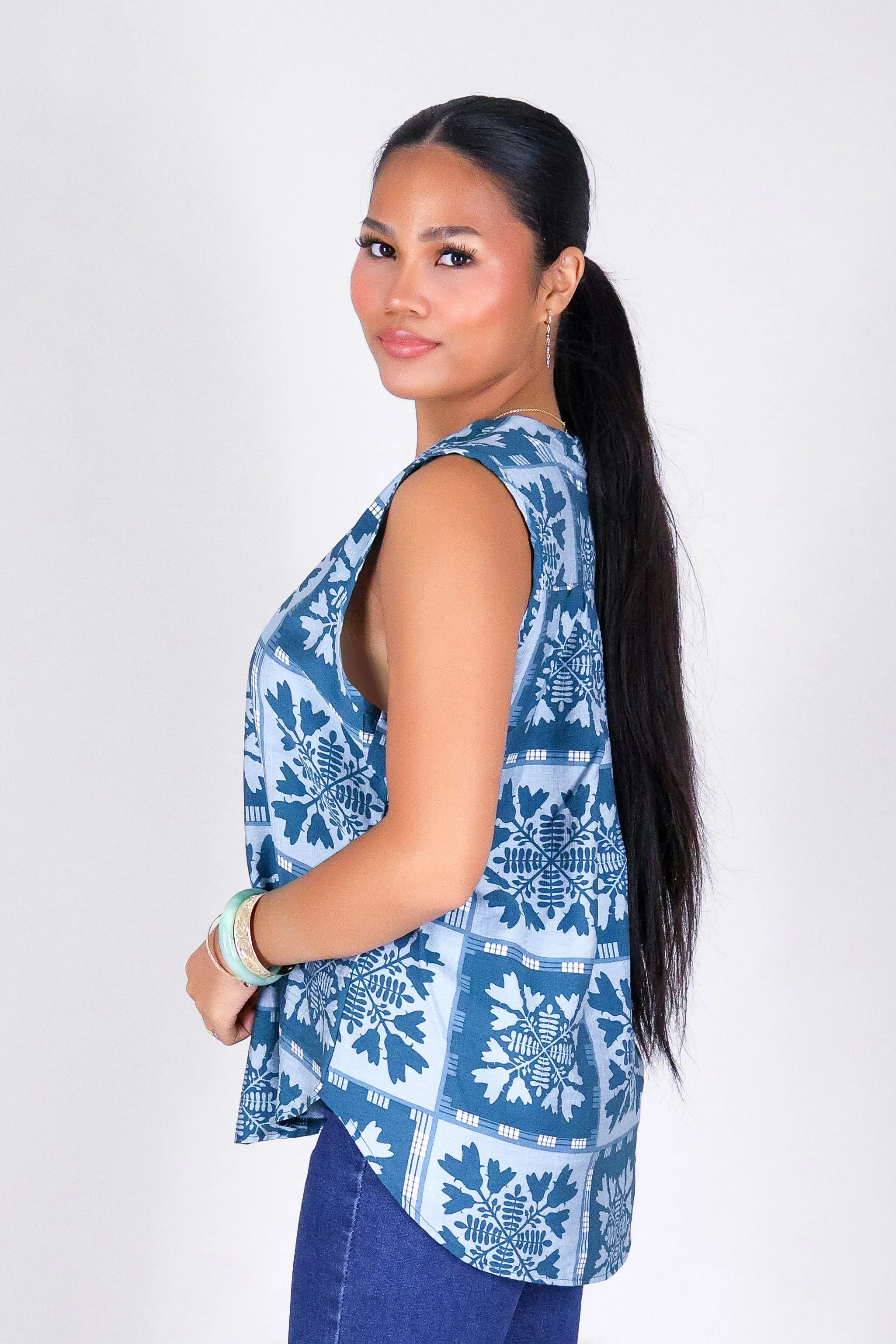 ULEI QUILT TANK BLOUSE - Image 3