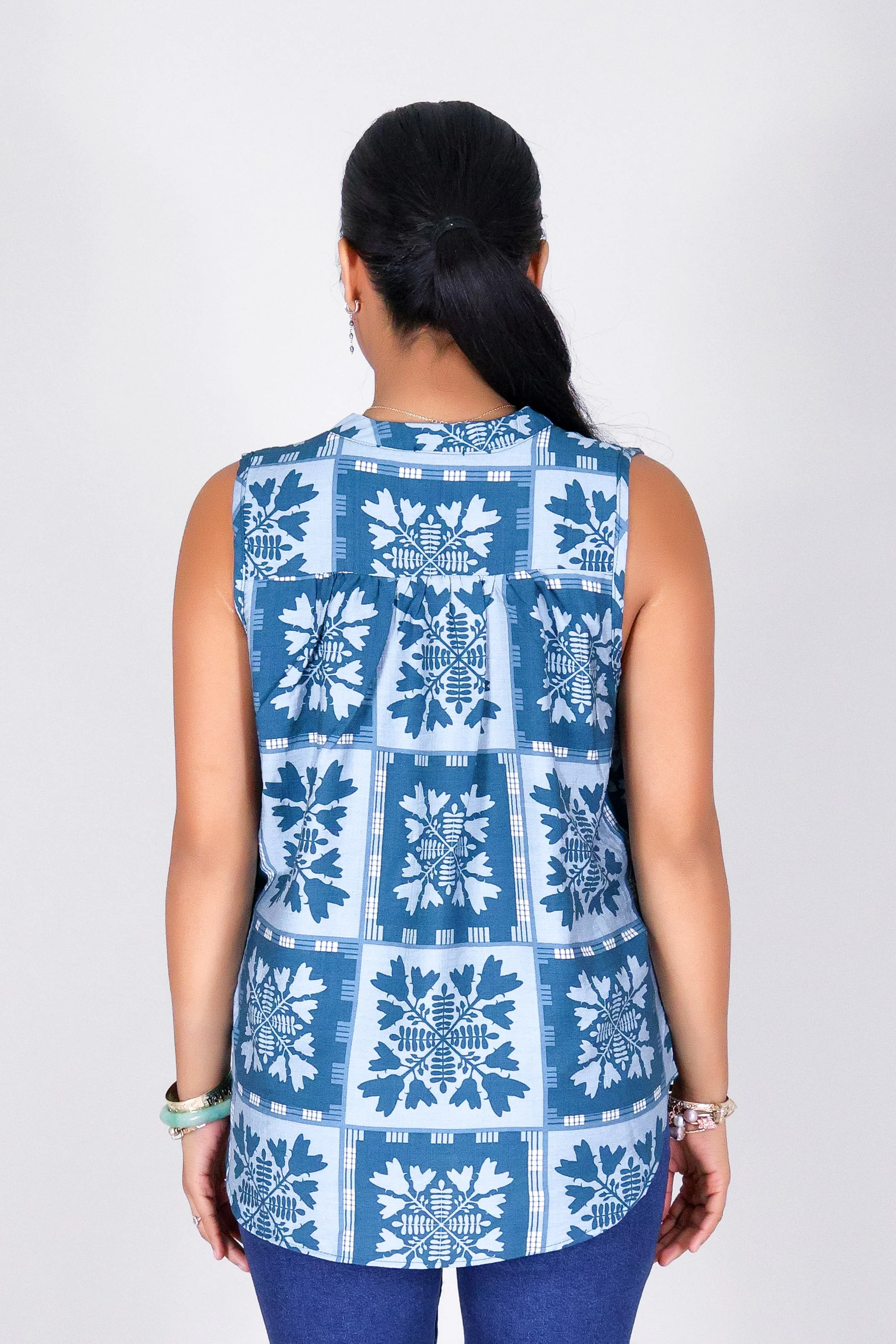 ULEI QUILT TANK BLOUSE - Image 4