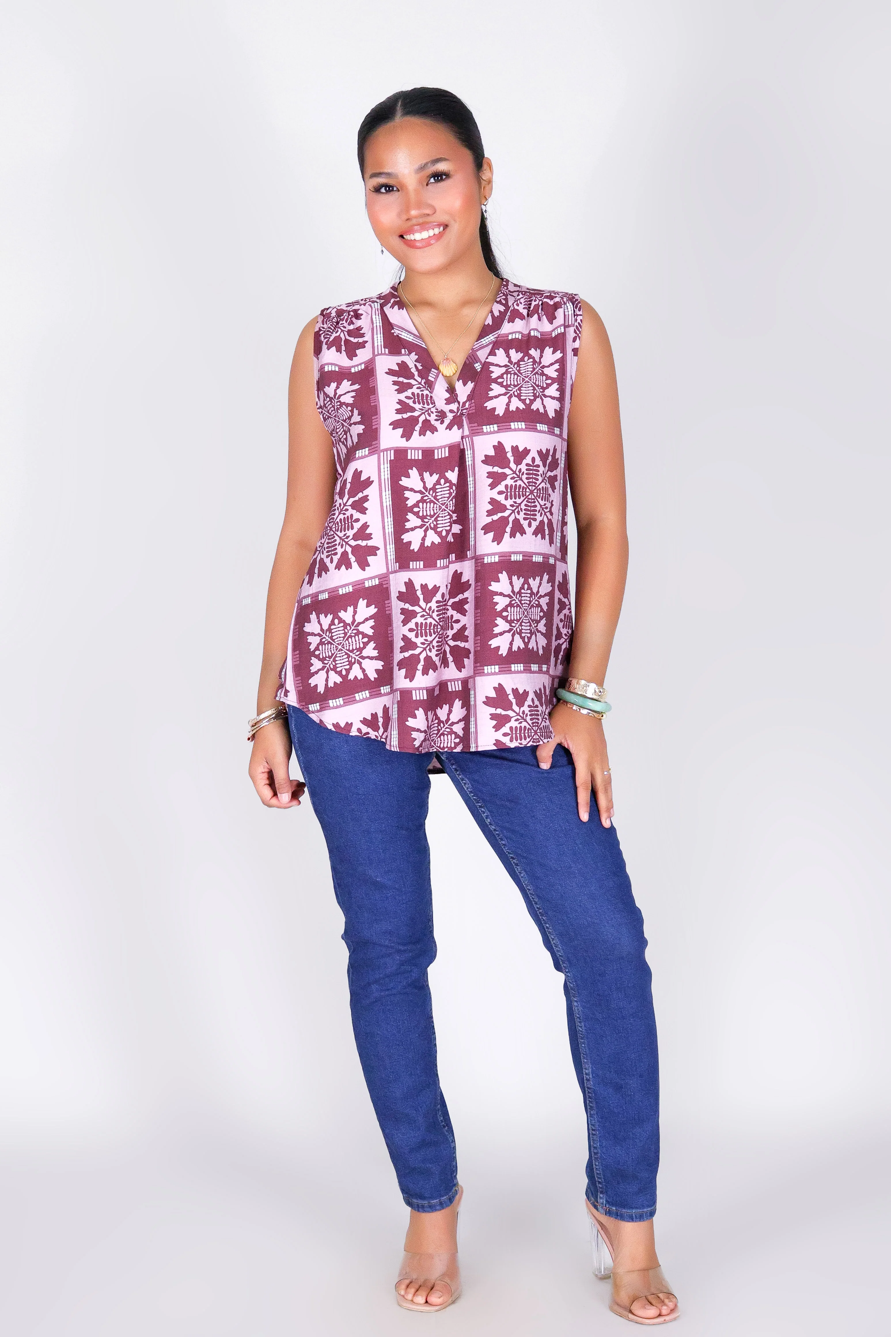 ULEI QUILT TANK BLOUSE