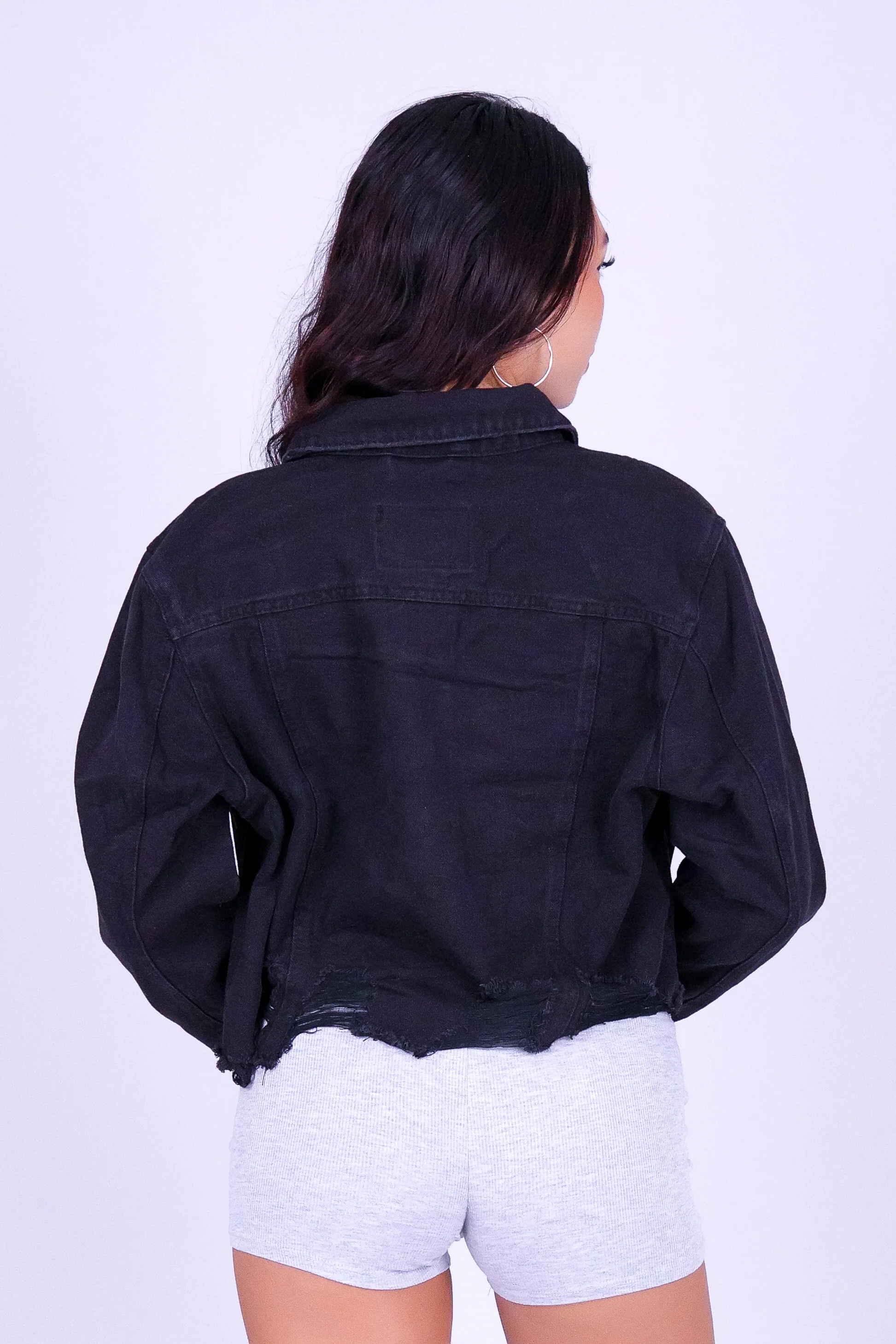 VINTAGE LINE DENIM JACKET - Image 4