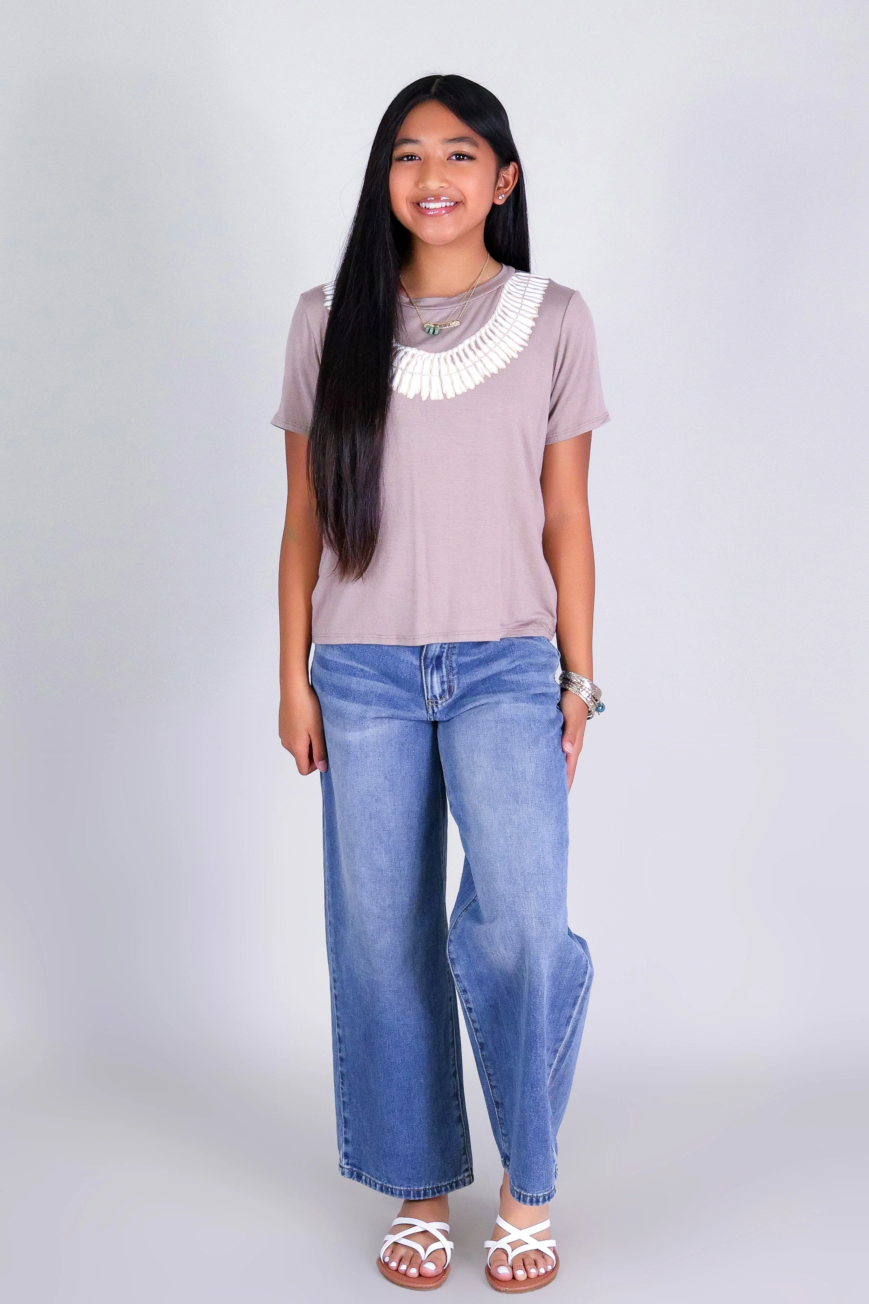 GINGER LEI TEE | KIDS SIZE 2-16