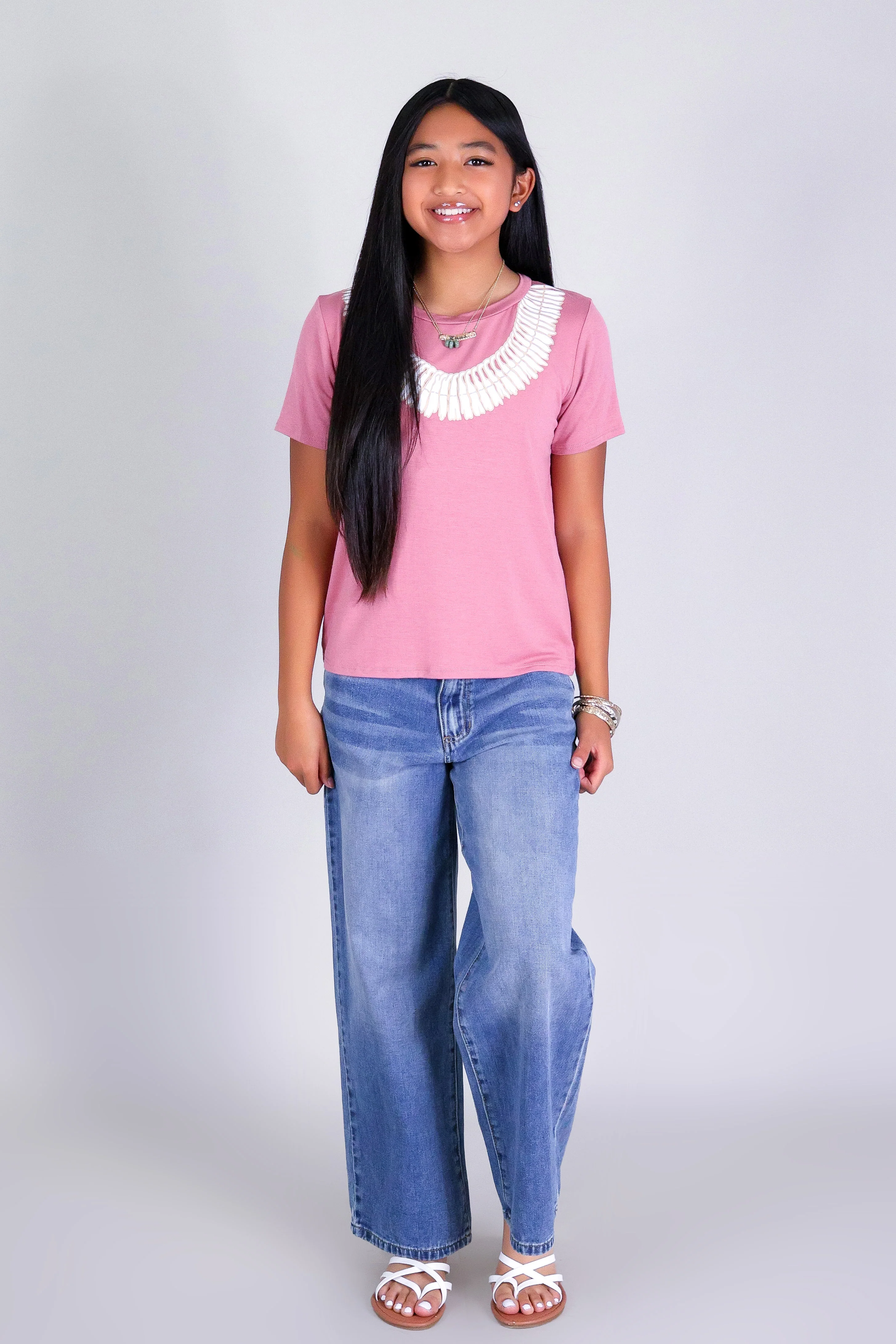 GINGER LEI TEE | KIDS SIZE 2-16