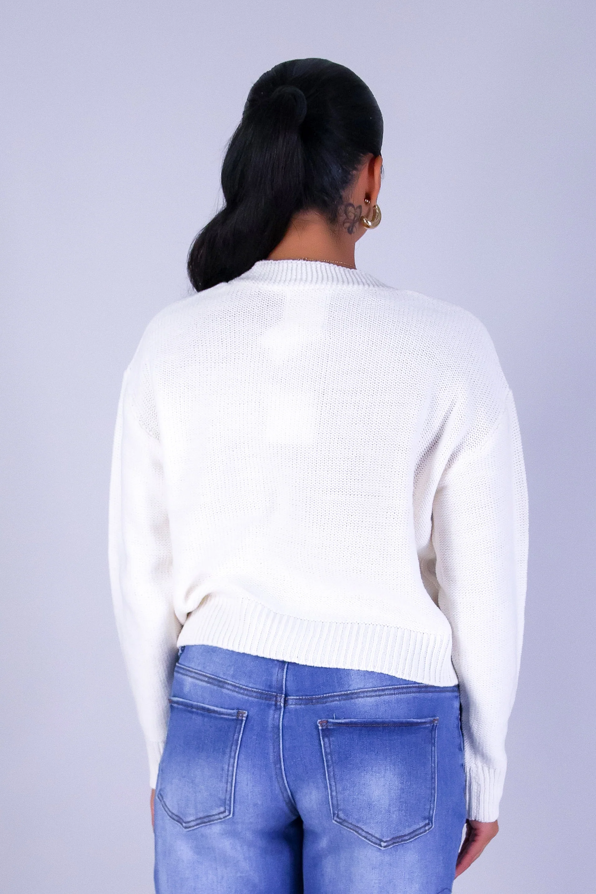 SWEET GIRL SWEATER CARDIGAN - Image 4