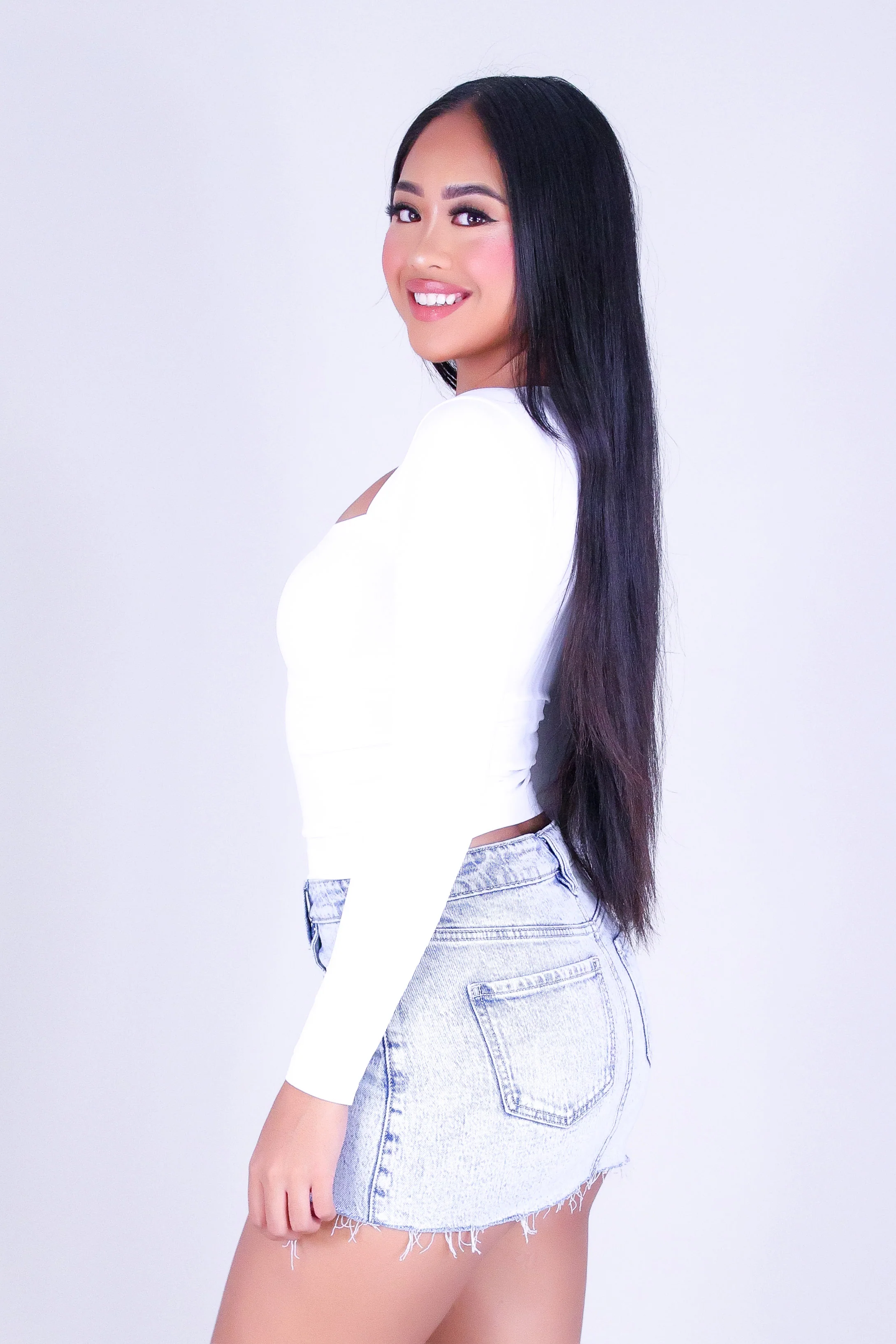 BODY BOND LONG SLEEVE TOP - Image 3