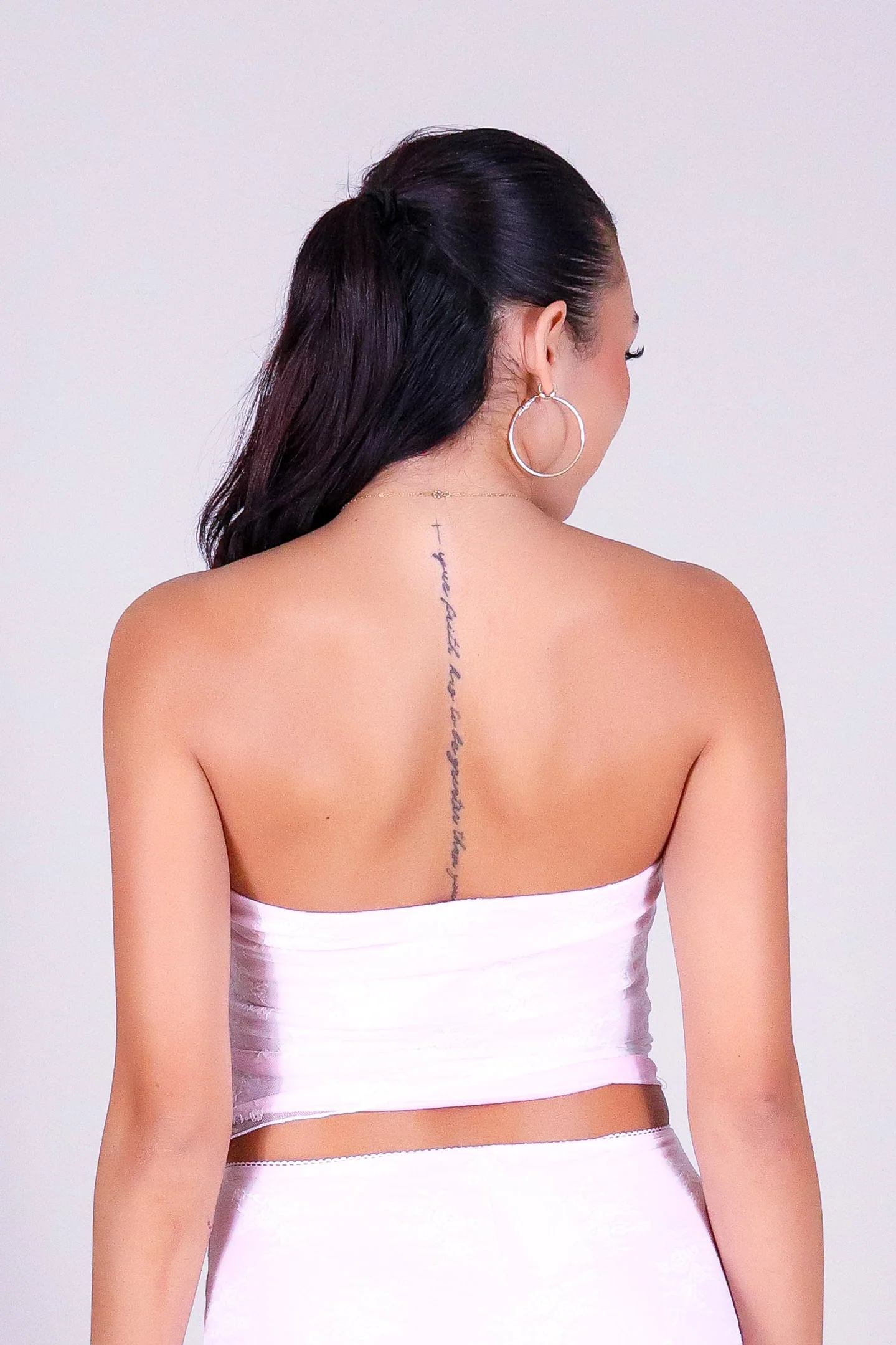 THE LACE CROP TUBE TOP - Image 4