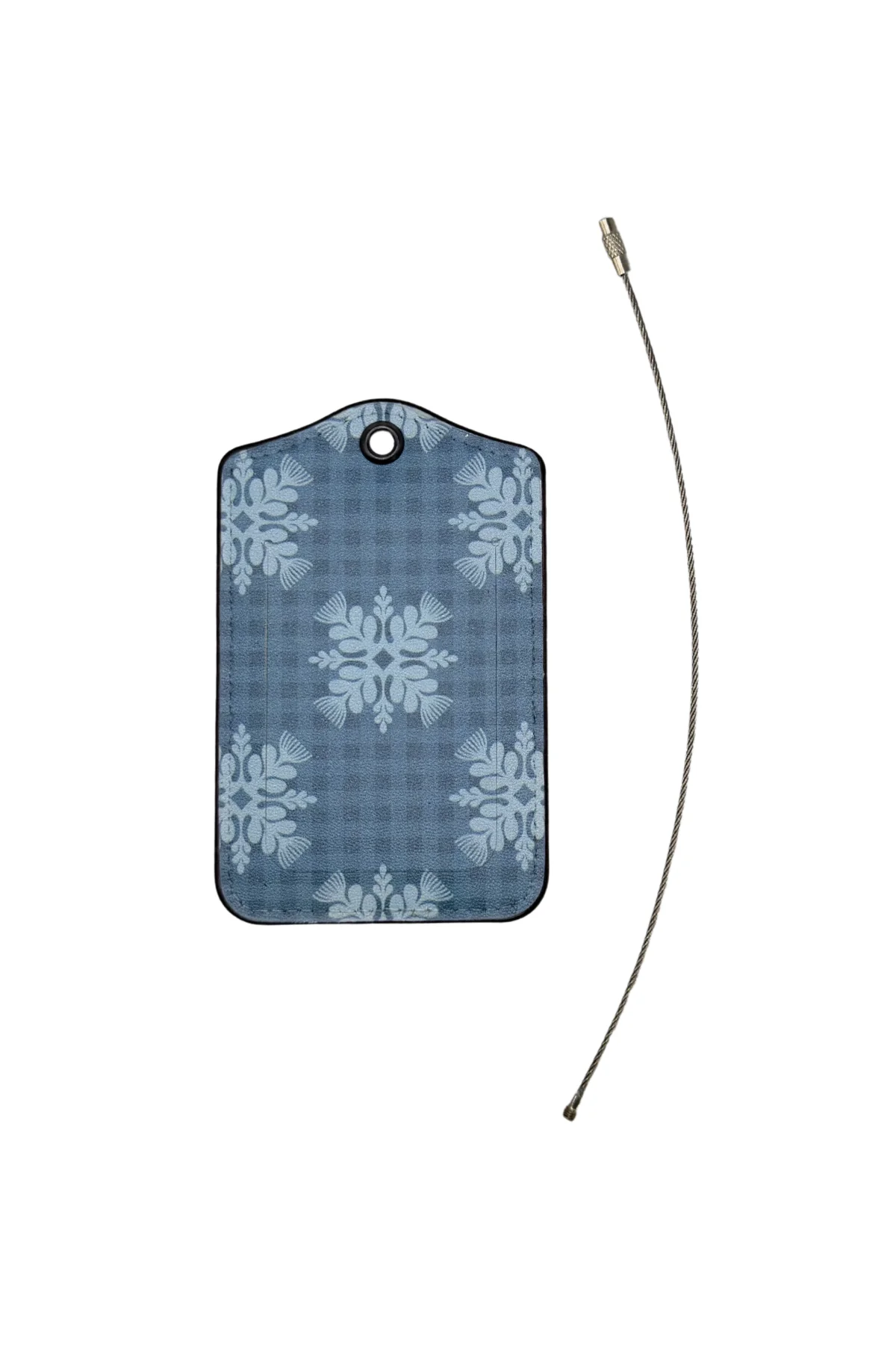 GINGHAM OHIA SUITCASE TAG (2PC) - Image 3