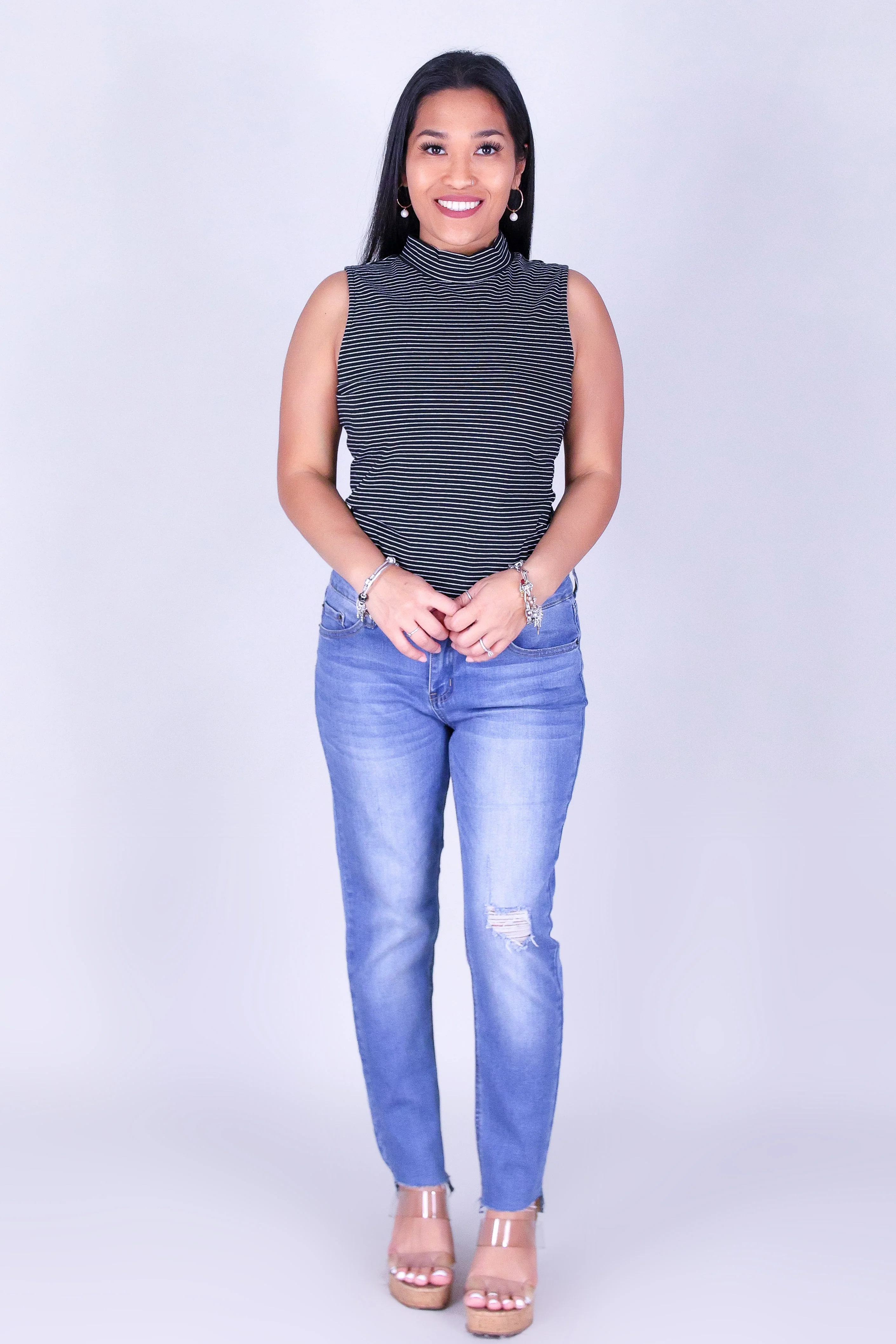 CITY DAY STRIPES TOP