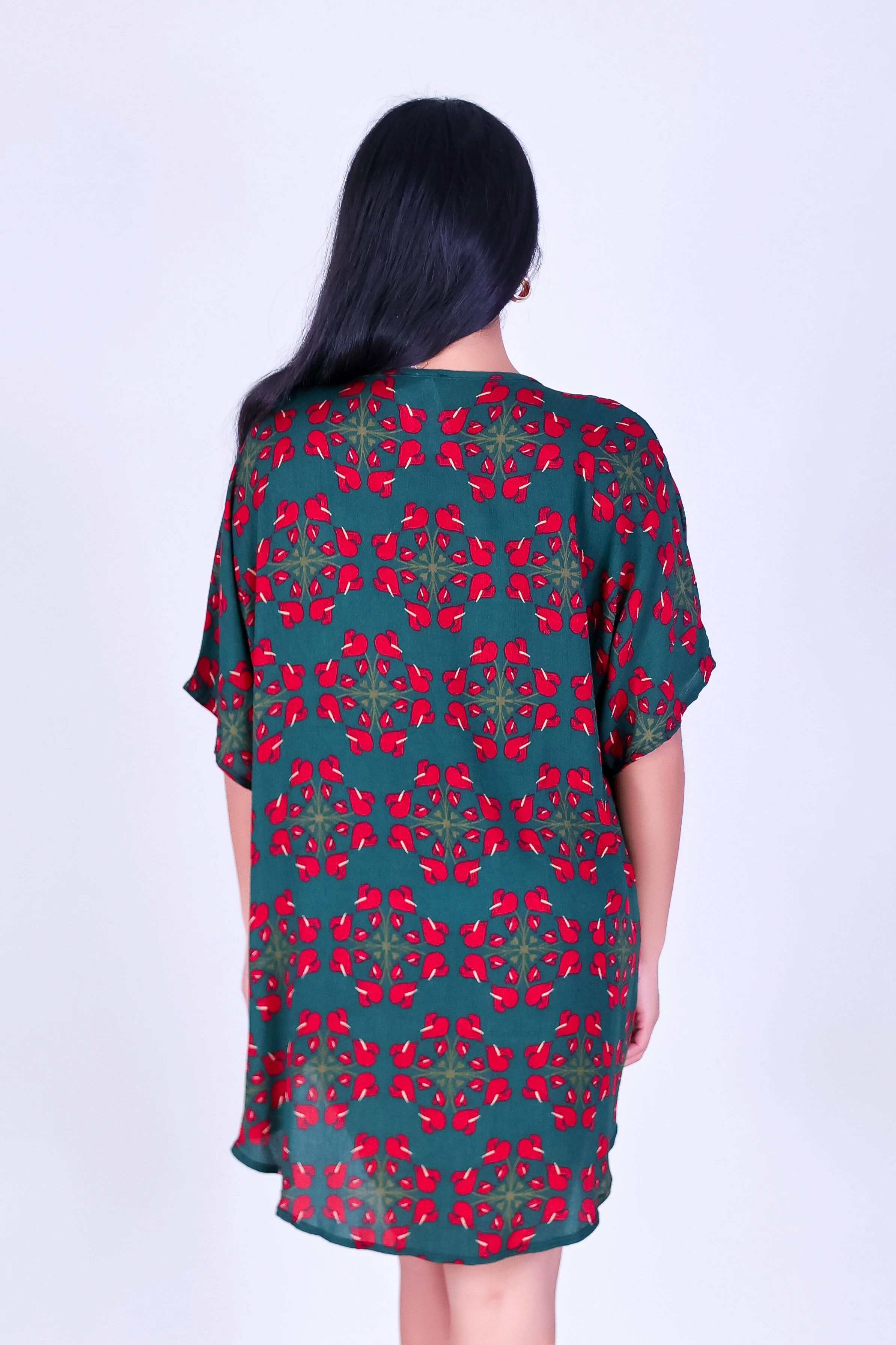 ANTHURIUM QUILT CARDIGAN - Image 4