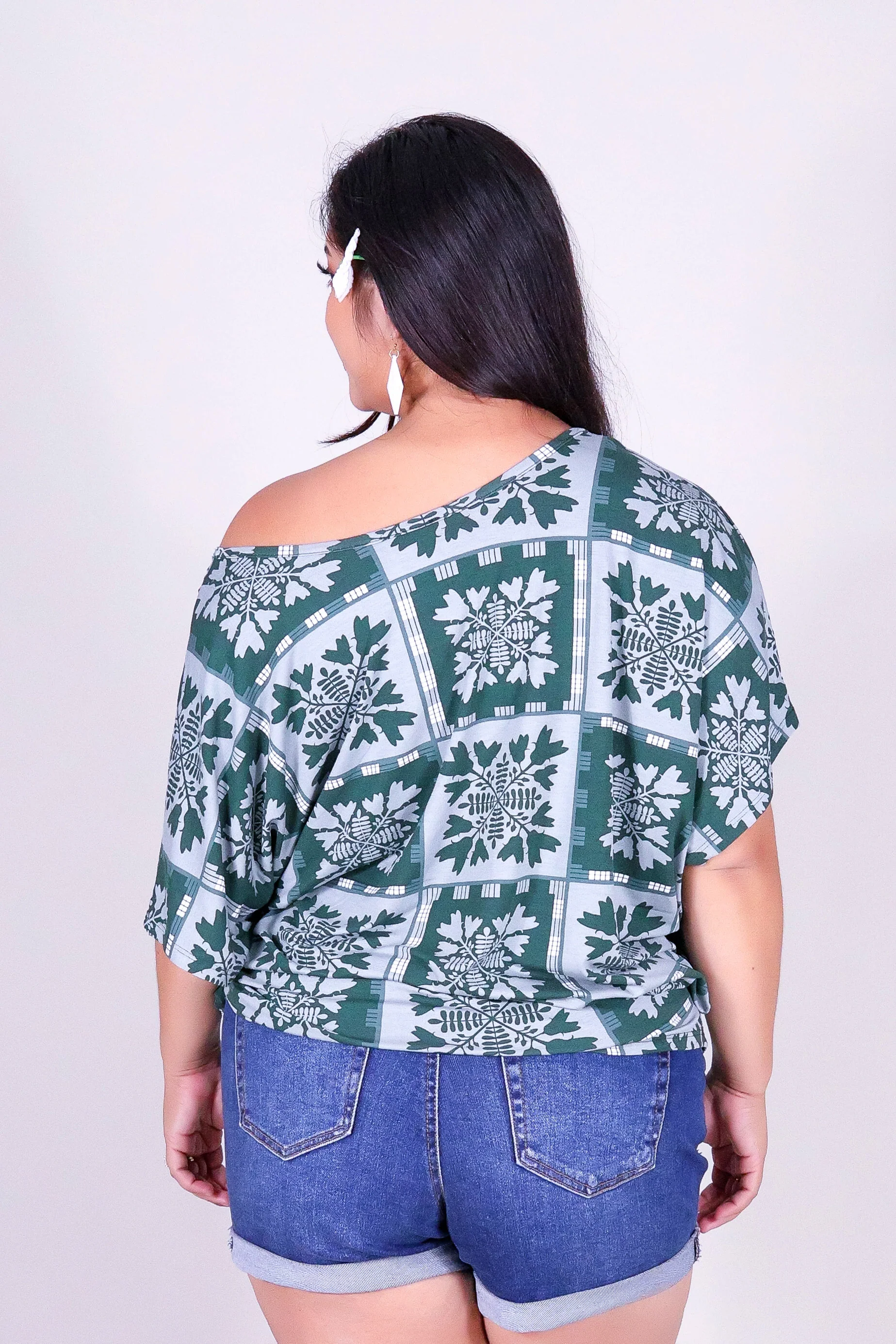 ULEI QUILT DOLMAN TOP - Image 4
