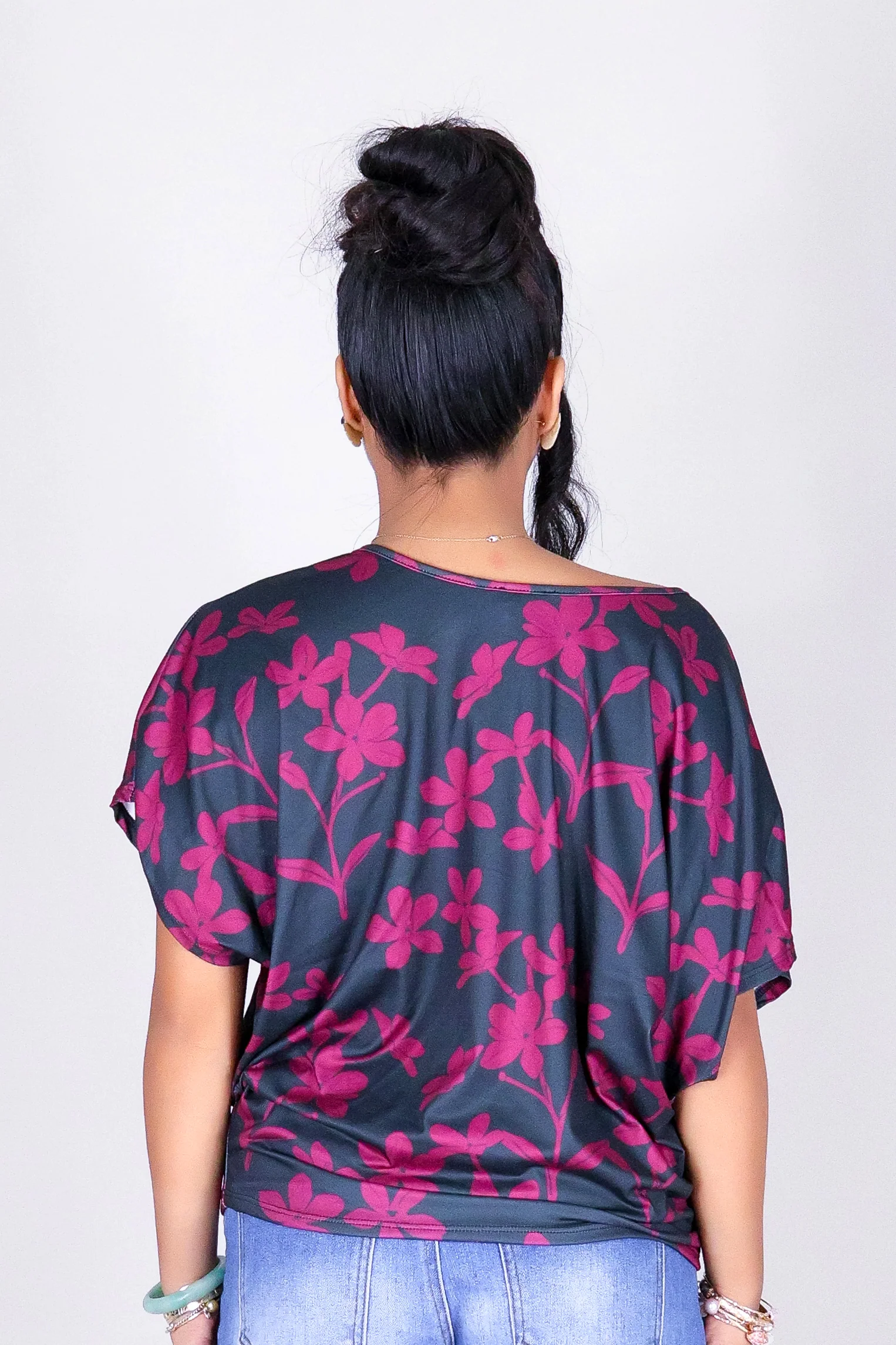 JASMINE GARDENIA DOLMAN TOP - Image 4
