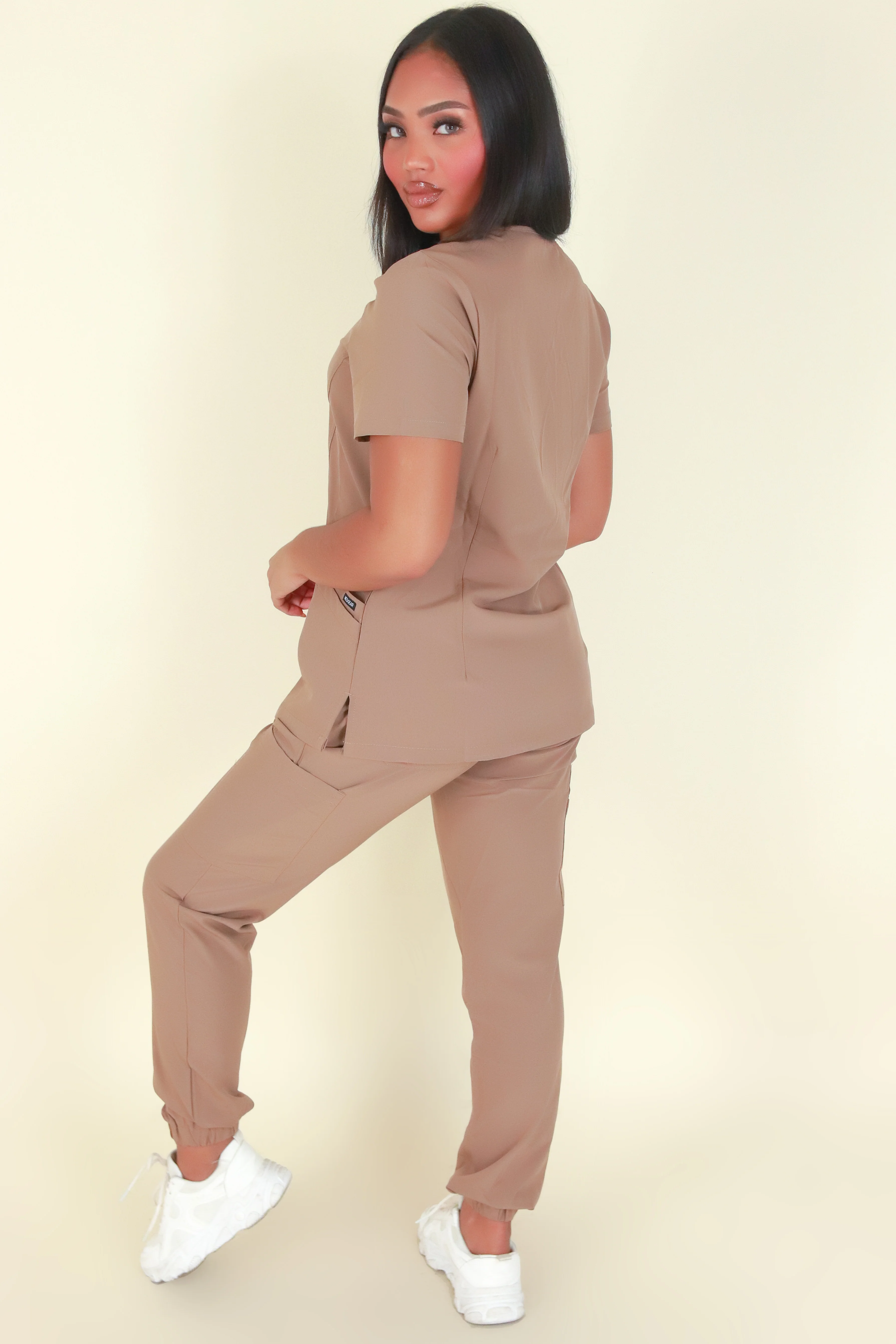 BACK AT IT SCRUB TOP - Image 2