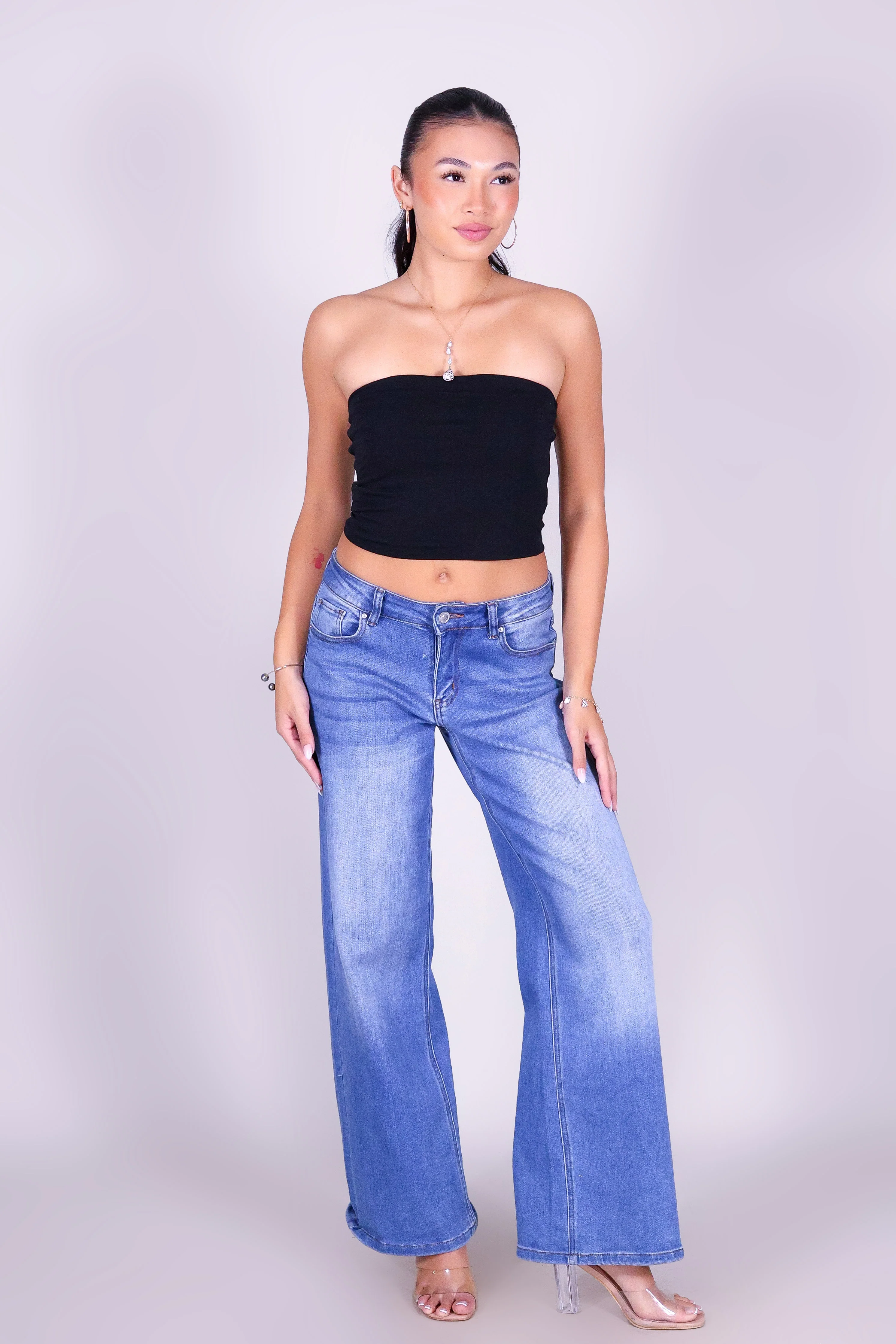 UNTIL FOREVER CROP TUBE TOP