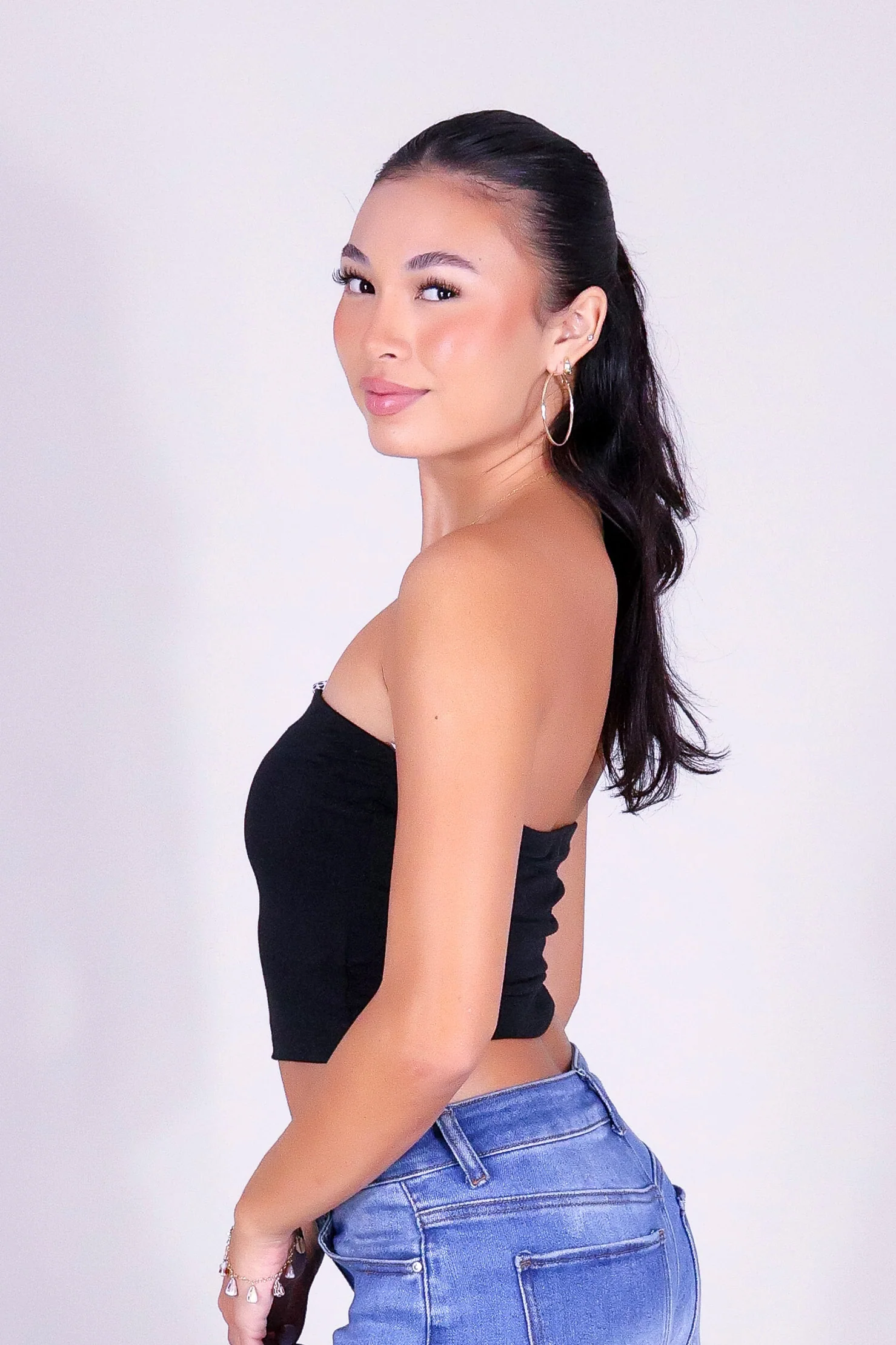 UNTIL FOREVER CROP TUBE TOP - Image 3