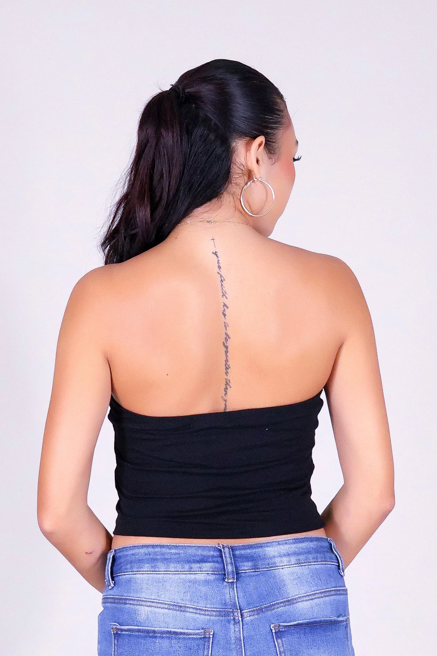 UNTIL FOREVER CROP TUBE TOP - Image 4
