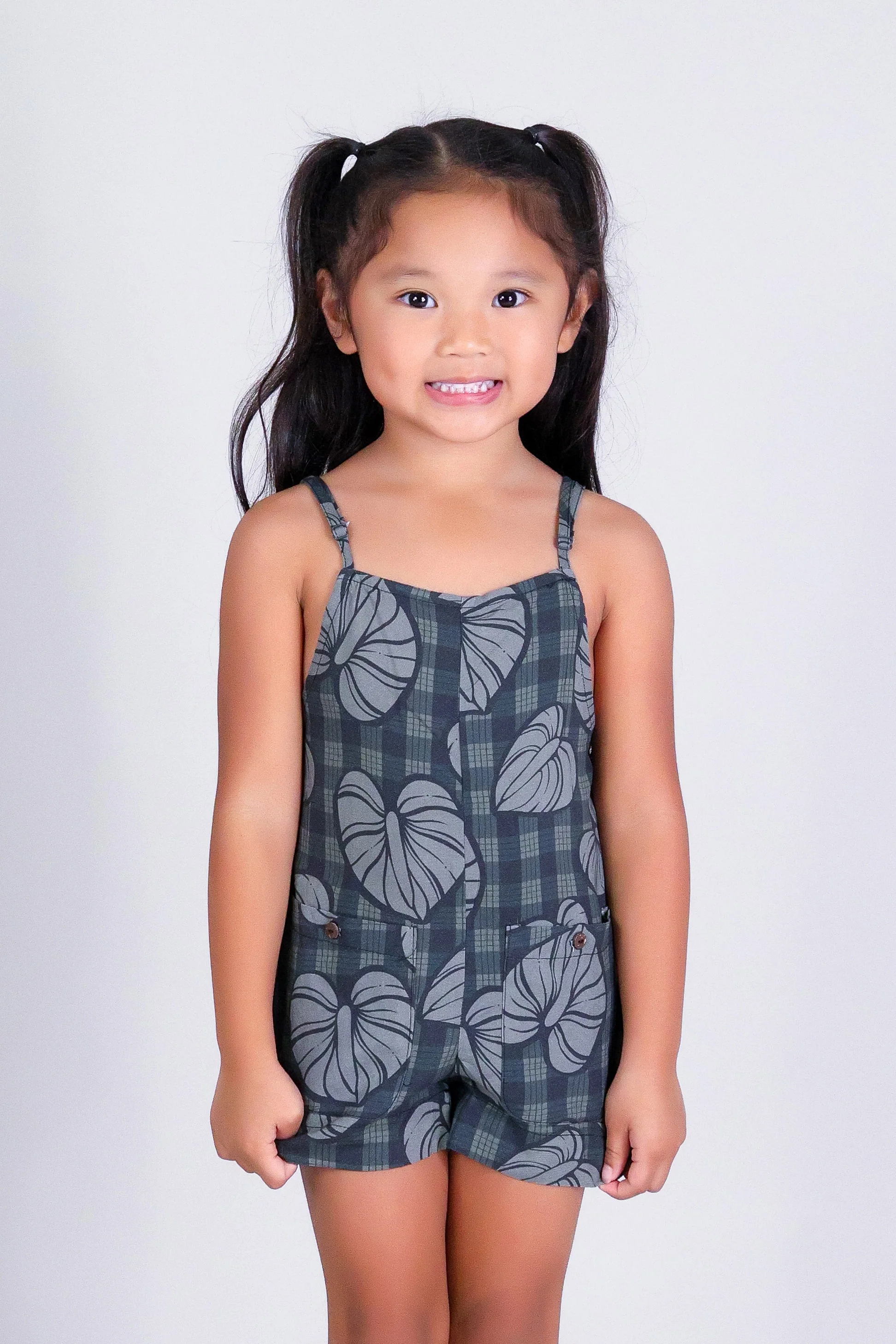 ANTHURIUM PALAKA NO WAIST ROMPER | KIDS SIZE 2-16 - Image 3