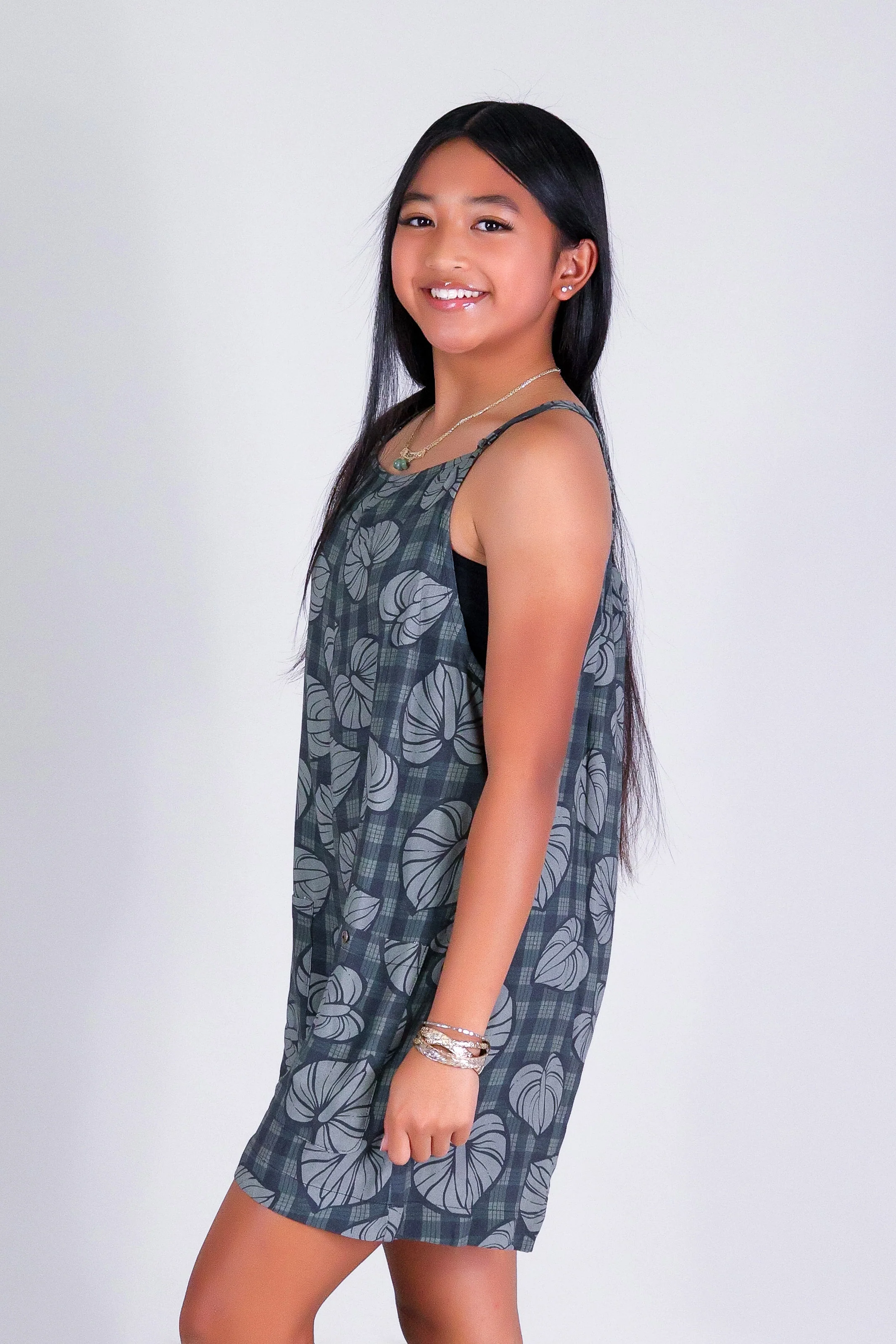 ANTHURIUM PALAKA NO WAIST ROMPER | KIDS SIZE 2-16 - Image 6